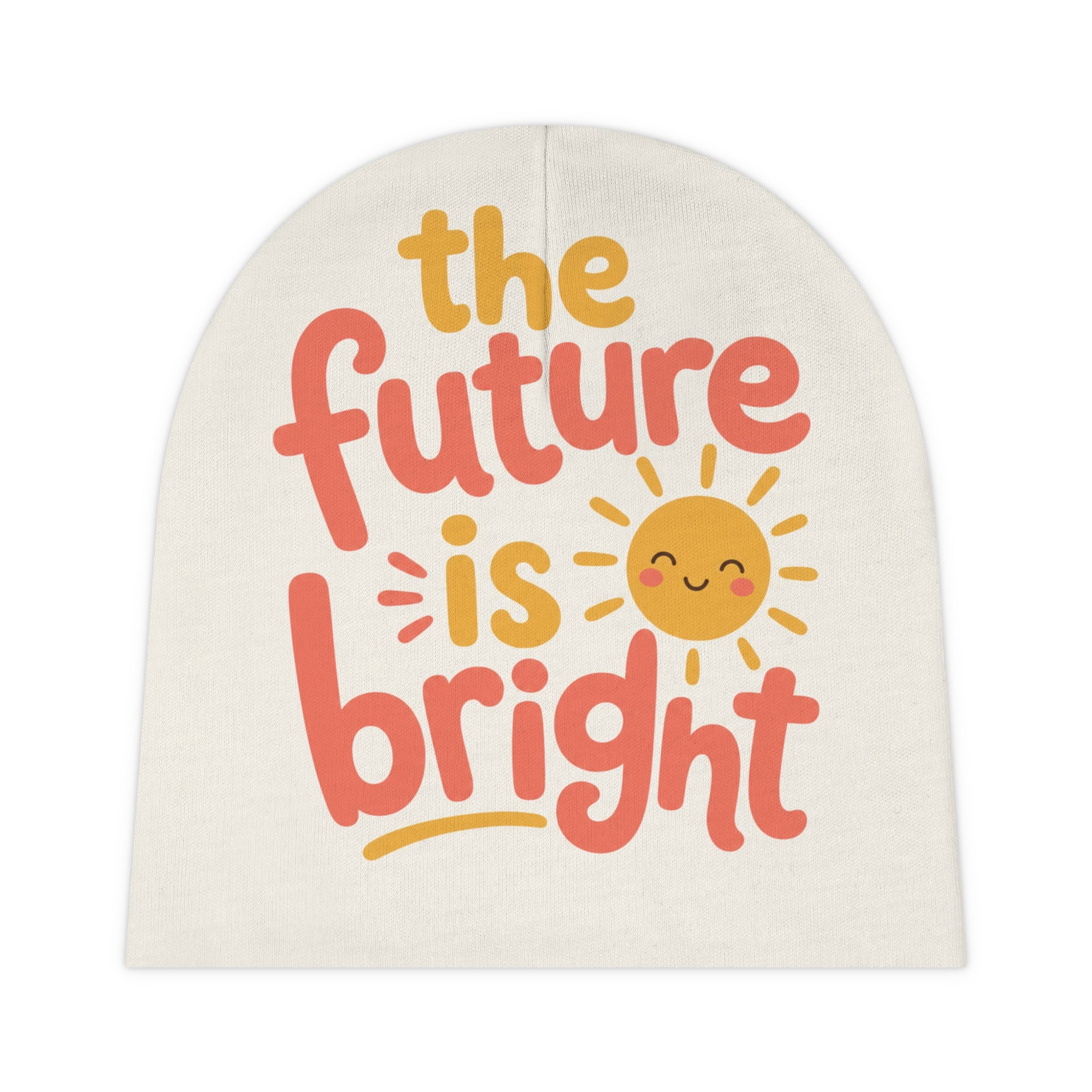 The Future Is Bright Baby Beanie — Nureli Kids