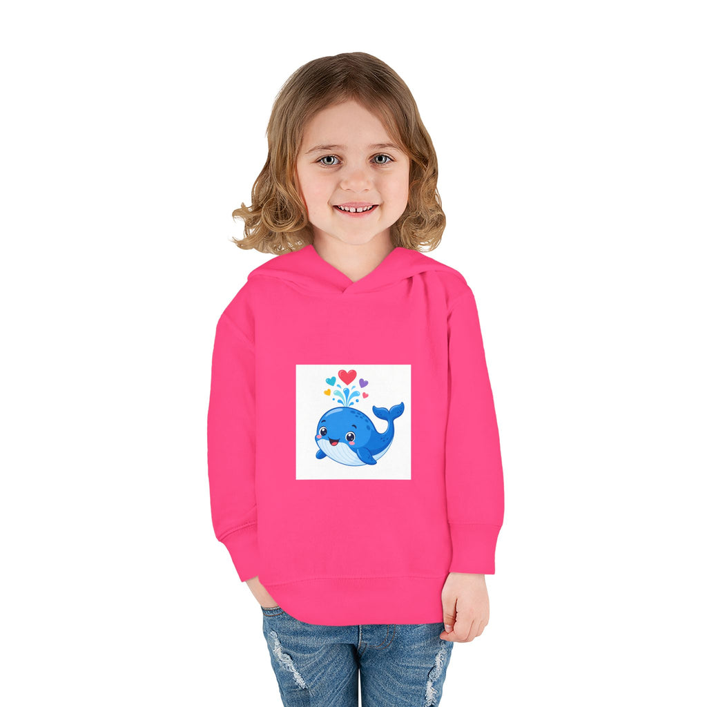 Happy Whale Toddler Hoodie — Nureli Kids