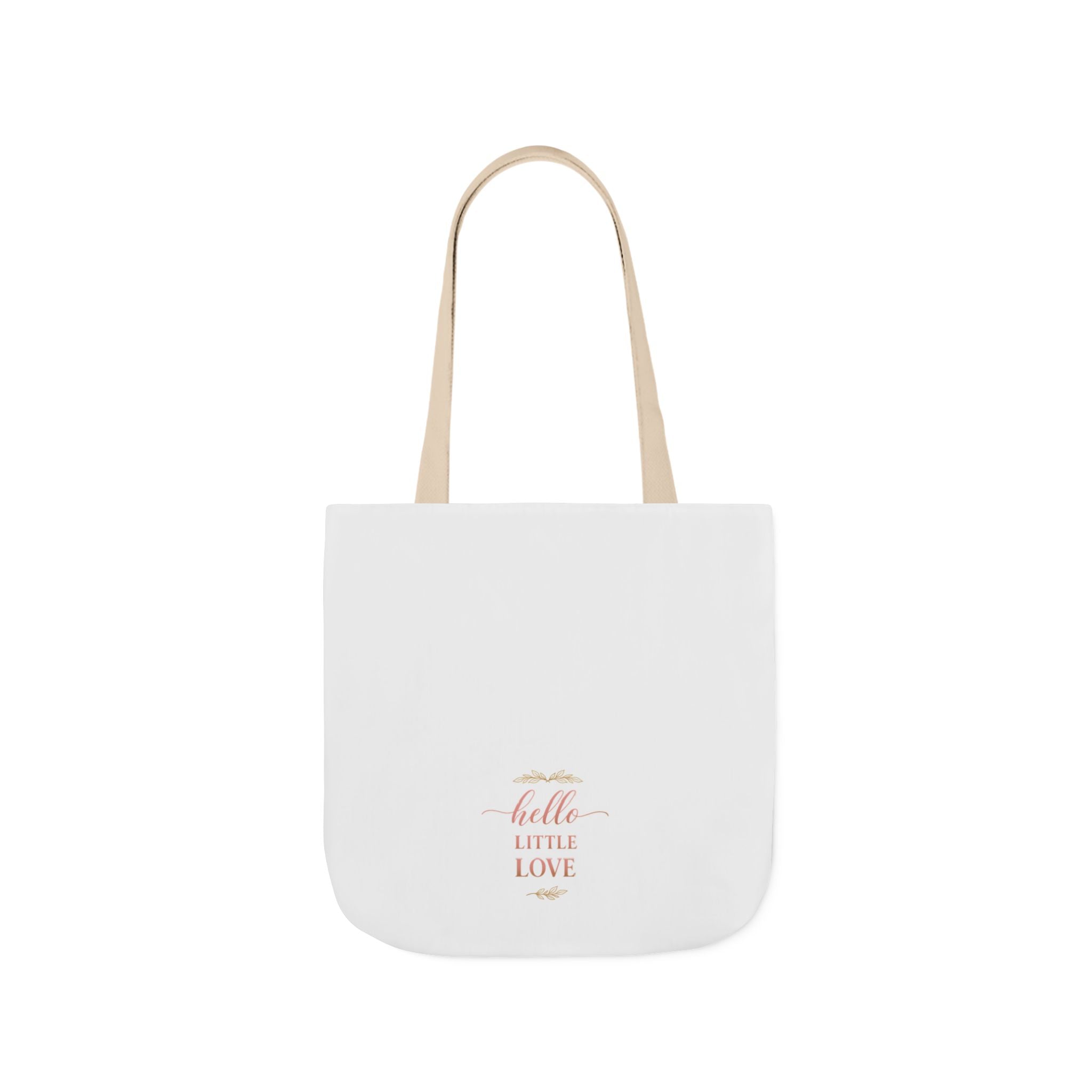Hello, Little Love canvas tote bag from the Nureli collection, view 6