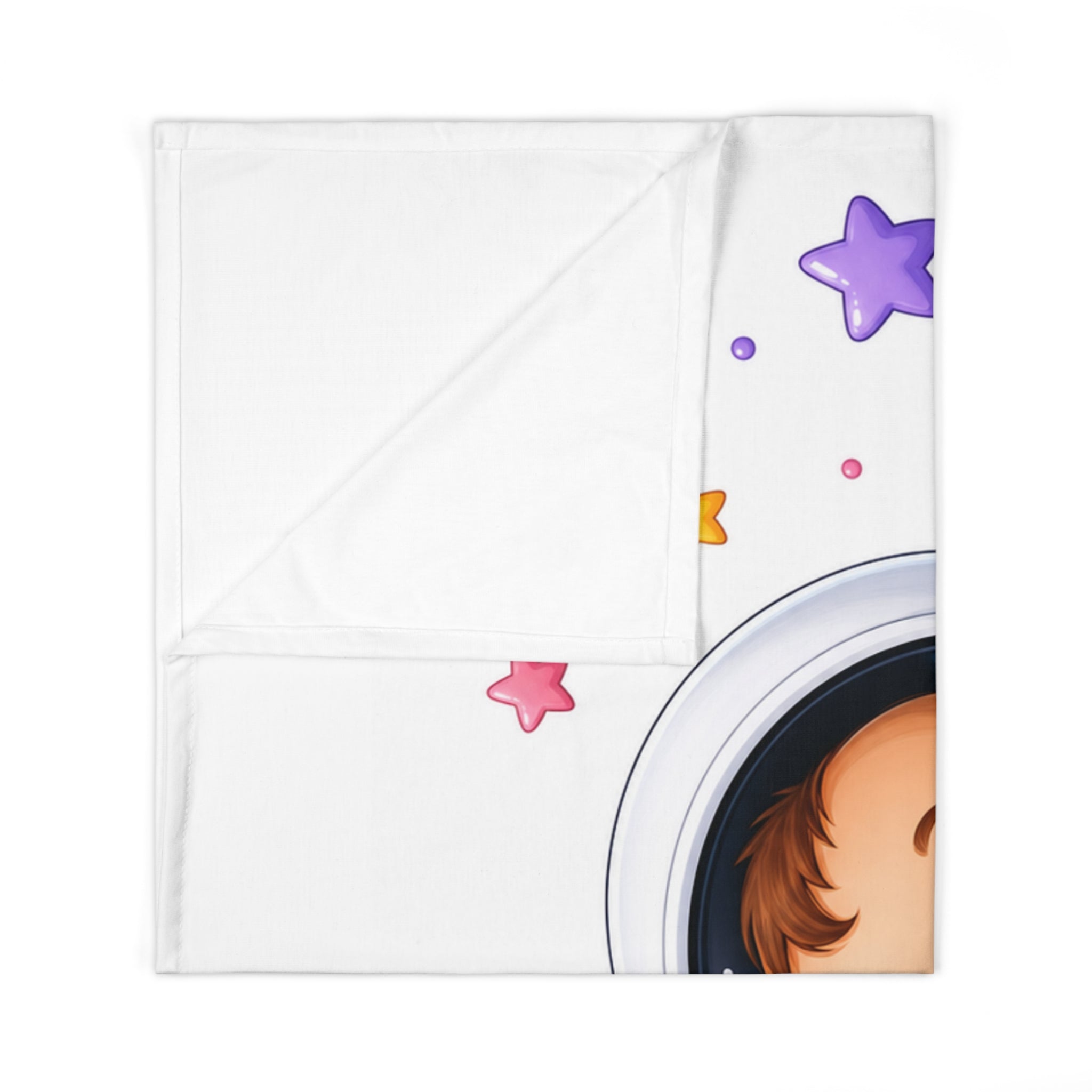 Little Astronaut Baby Swaddle Blanket — Nureli Kids