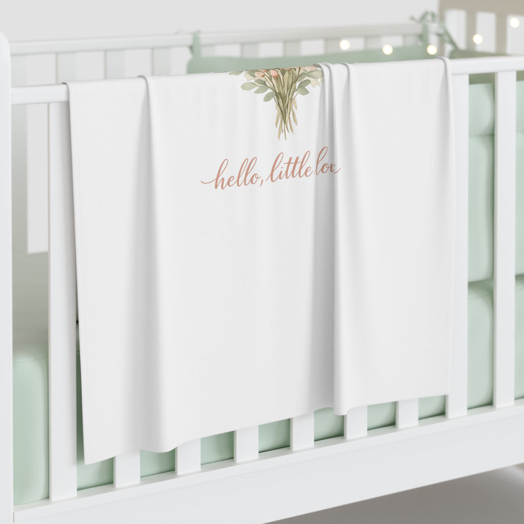 Hello little Love Swaddle Blanket