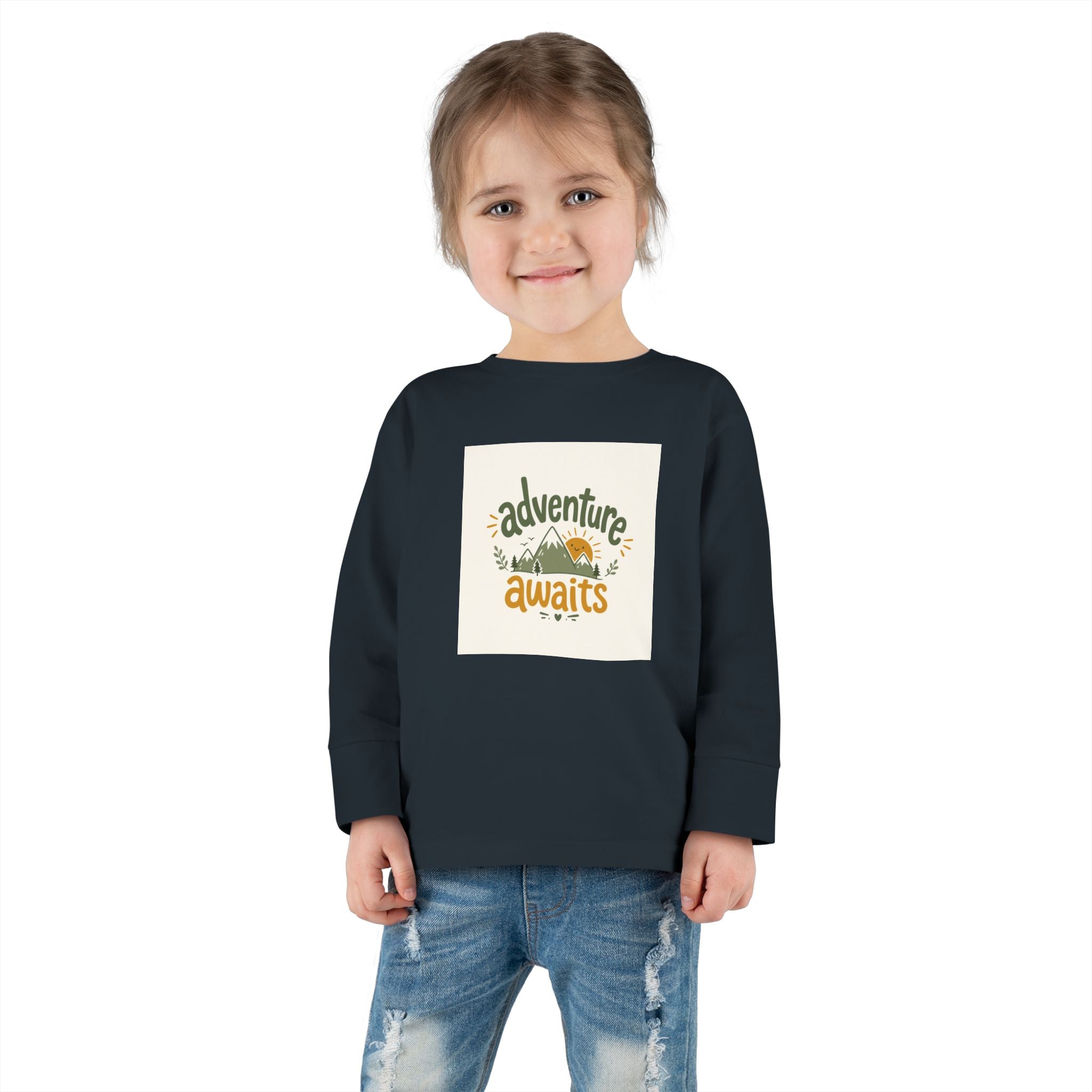 Adventure Awaits Toddler Long-Sleeve Tee — Nureli Kids