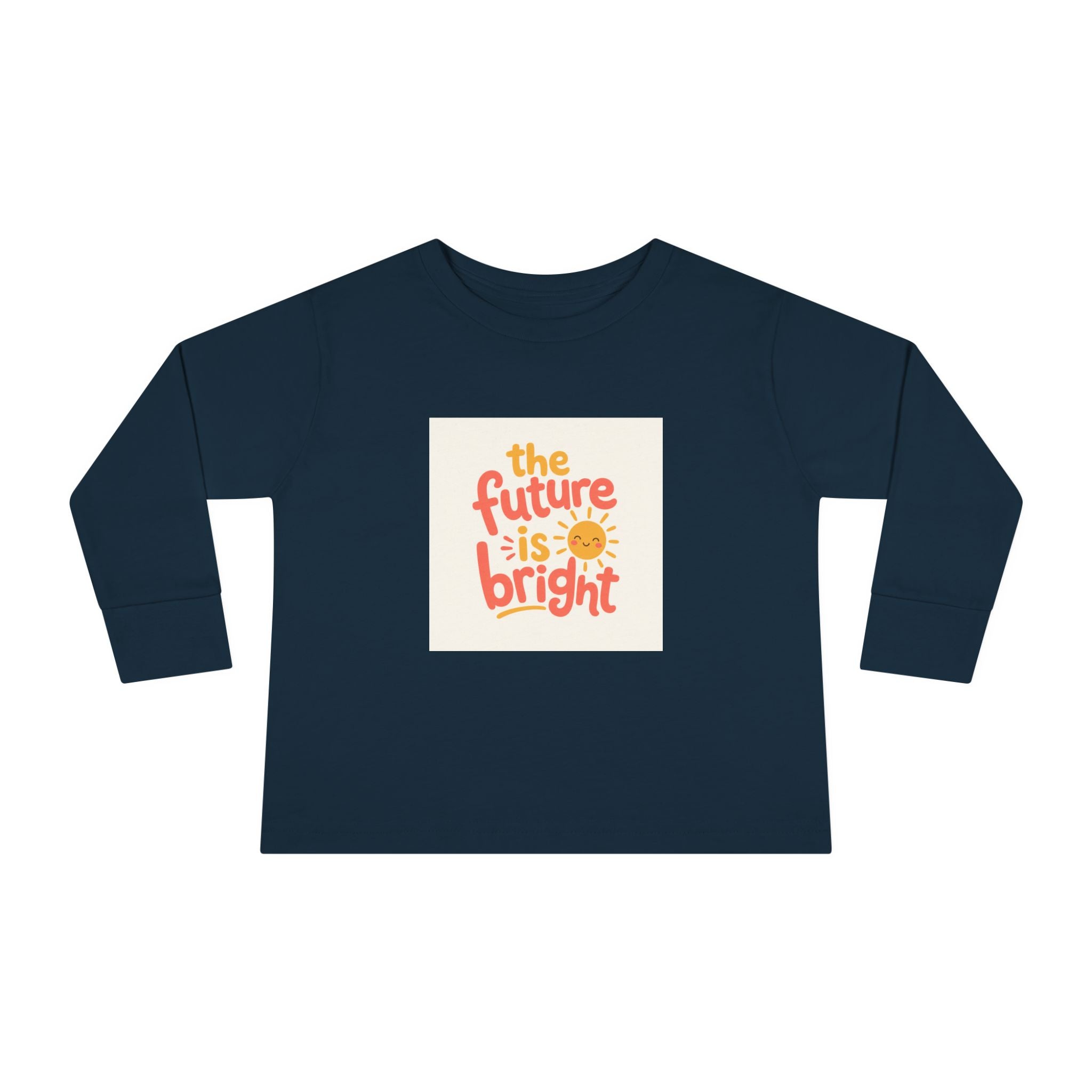 The Future Is Bright Toddler Long-Sleeve Tee — Nureli Kids