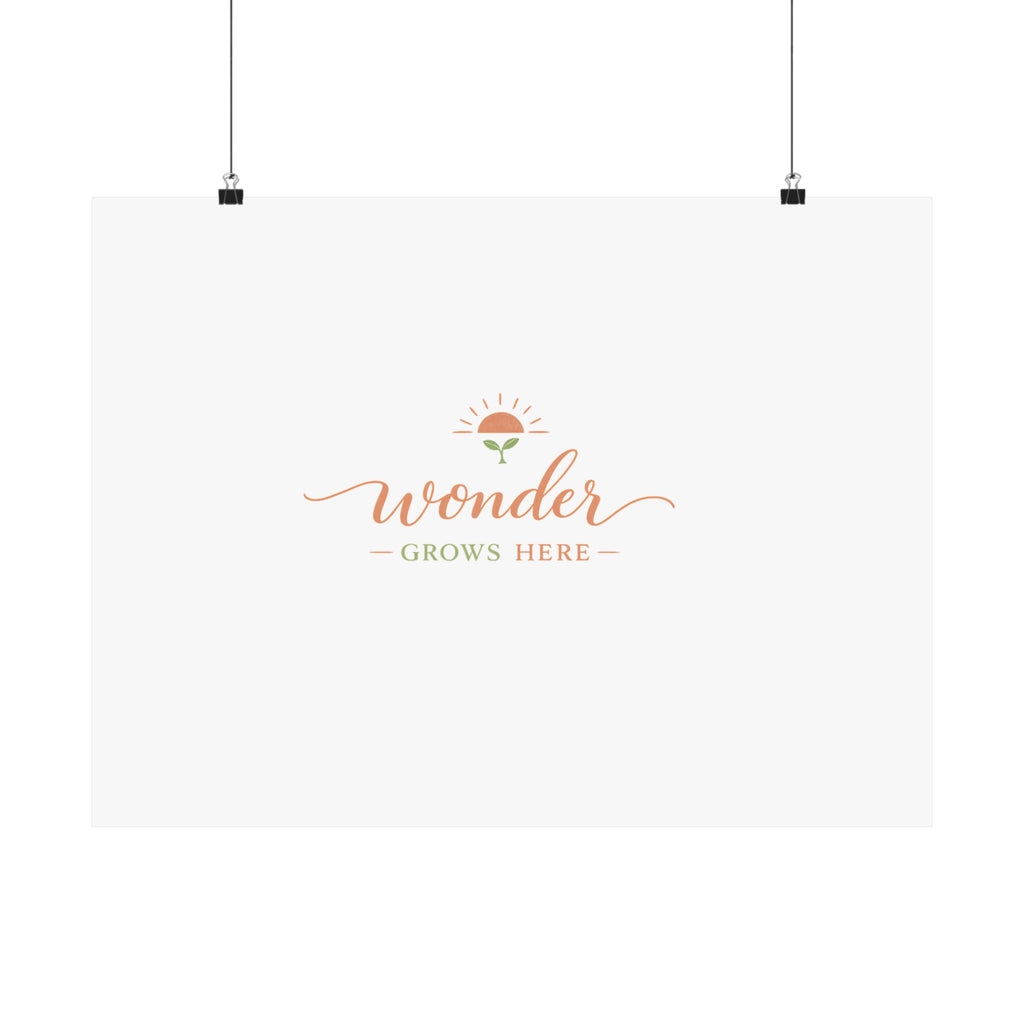 Wonder Grows Here Art Print