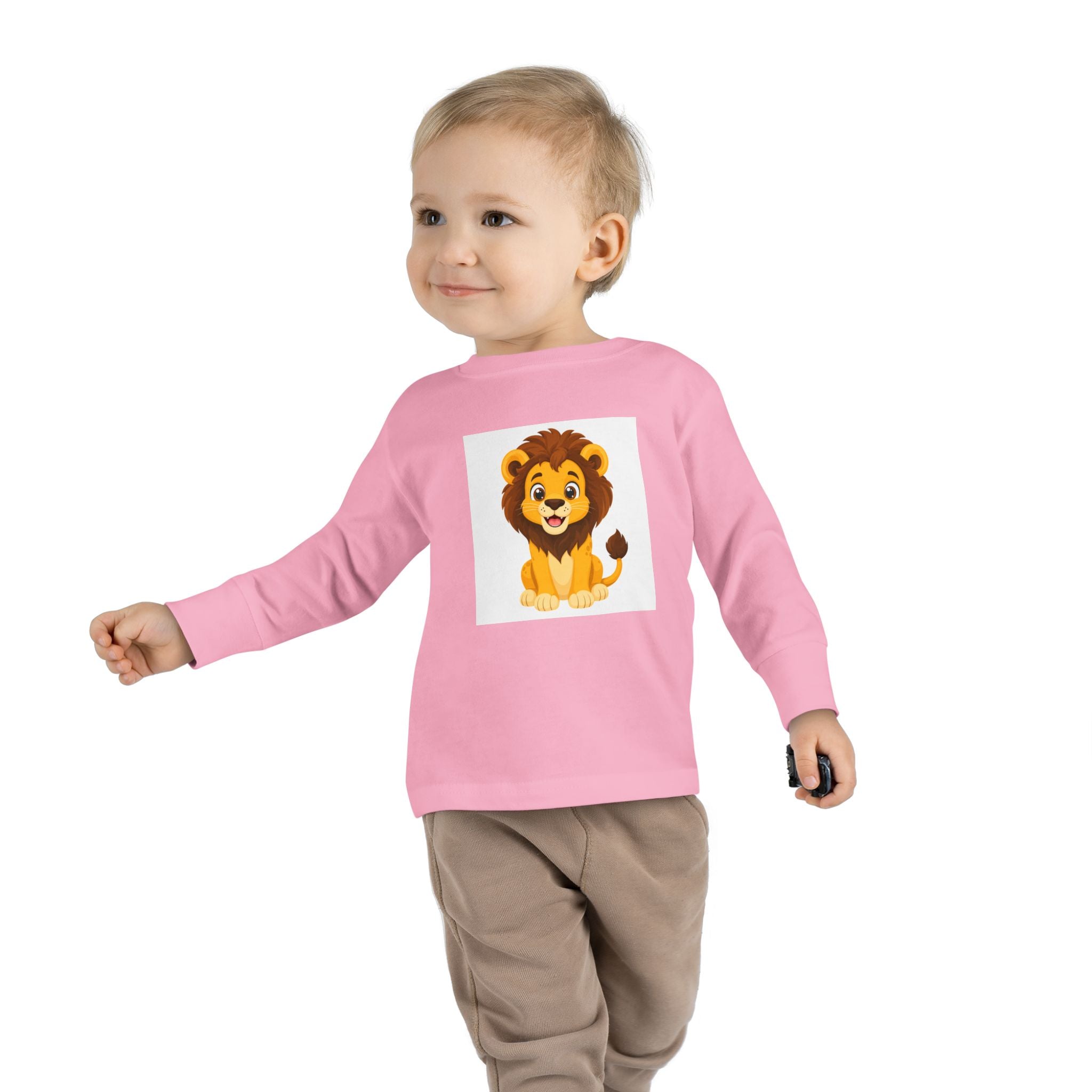 Brave Little Lion Toddler Long-Sleeve Tee — Nureli Kids