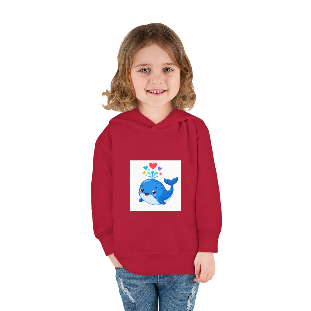 Happy Whale Toddler Hoodie — Nureli Kids