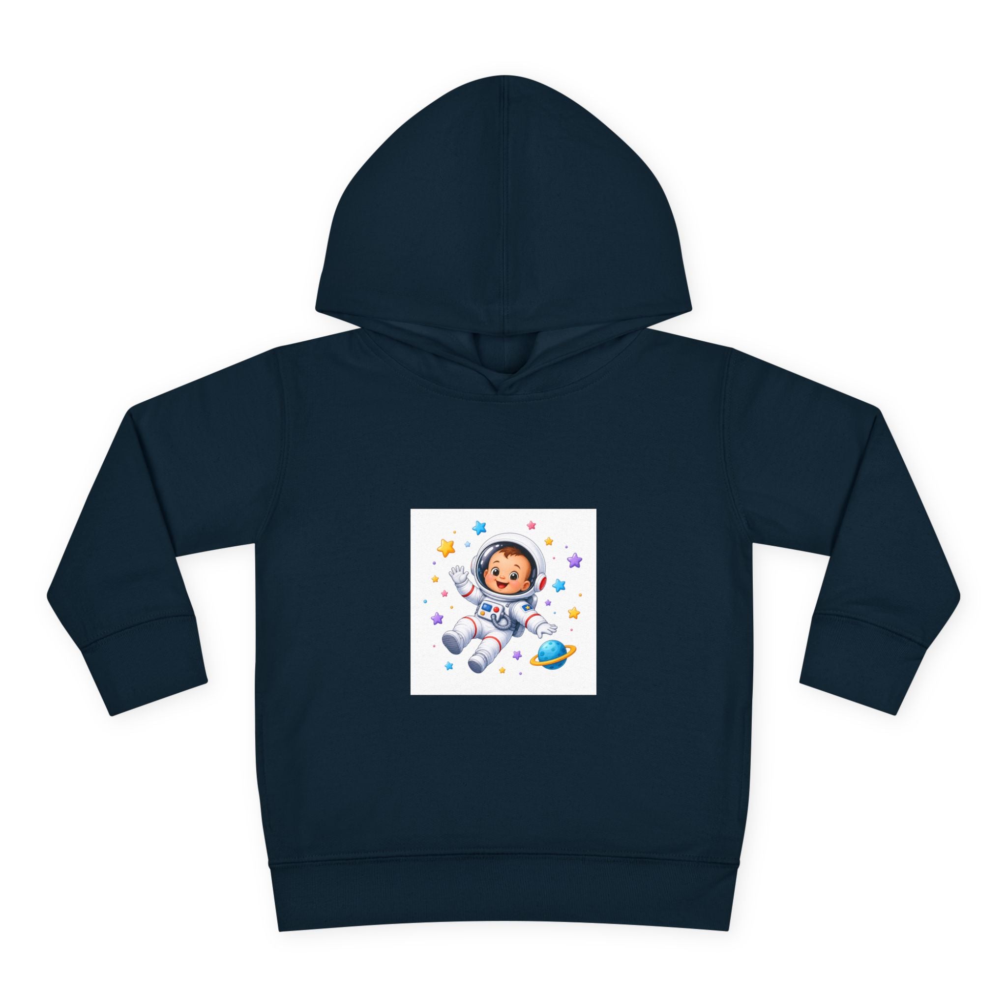 Little Astronaut soft toddler hoodie from the Nureli collection, view 10
