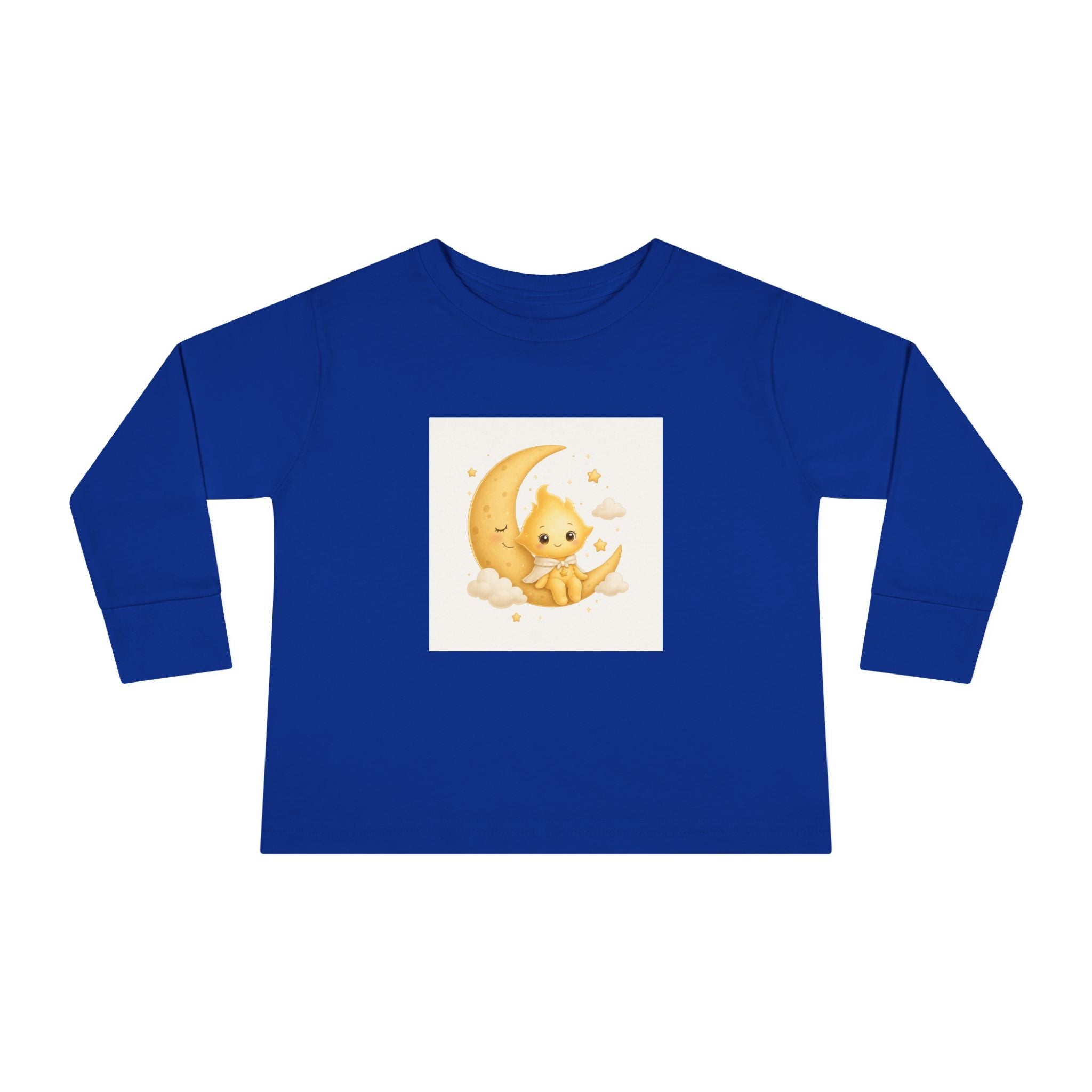 Lumi on the Moon kids long-sleeve tee from the Nureli collection, view 4