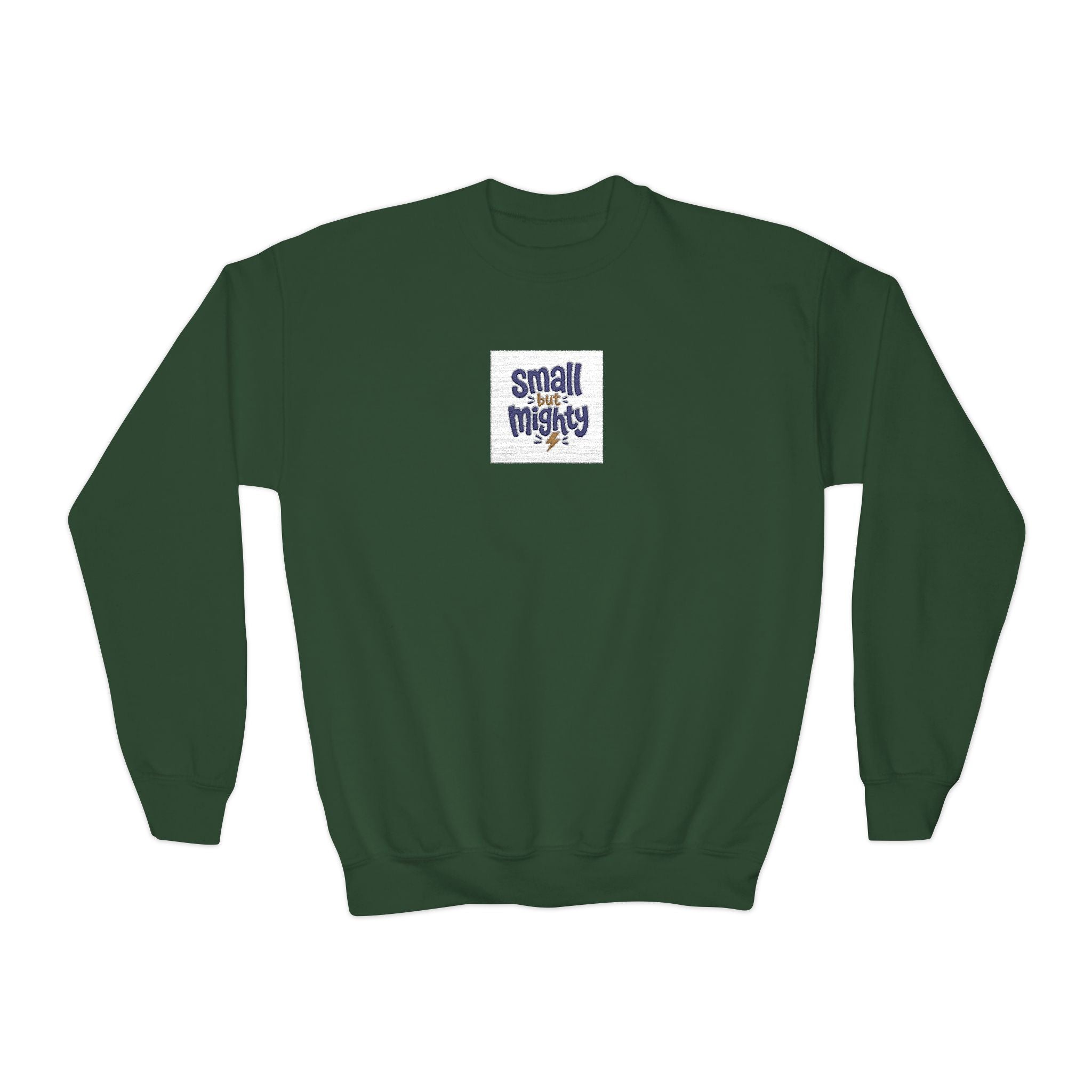 Small But Mighty Kids Sweatshirt from the Nureli collection, view 5