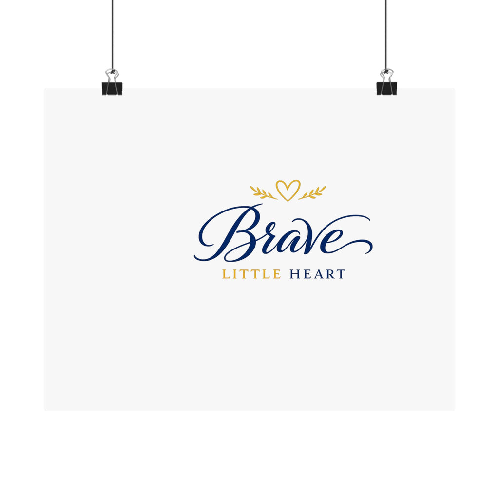 Brave Little Heart Art Print