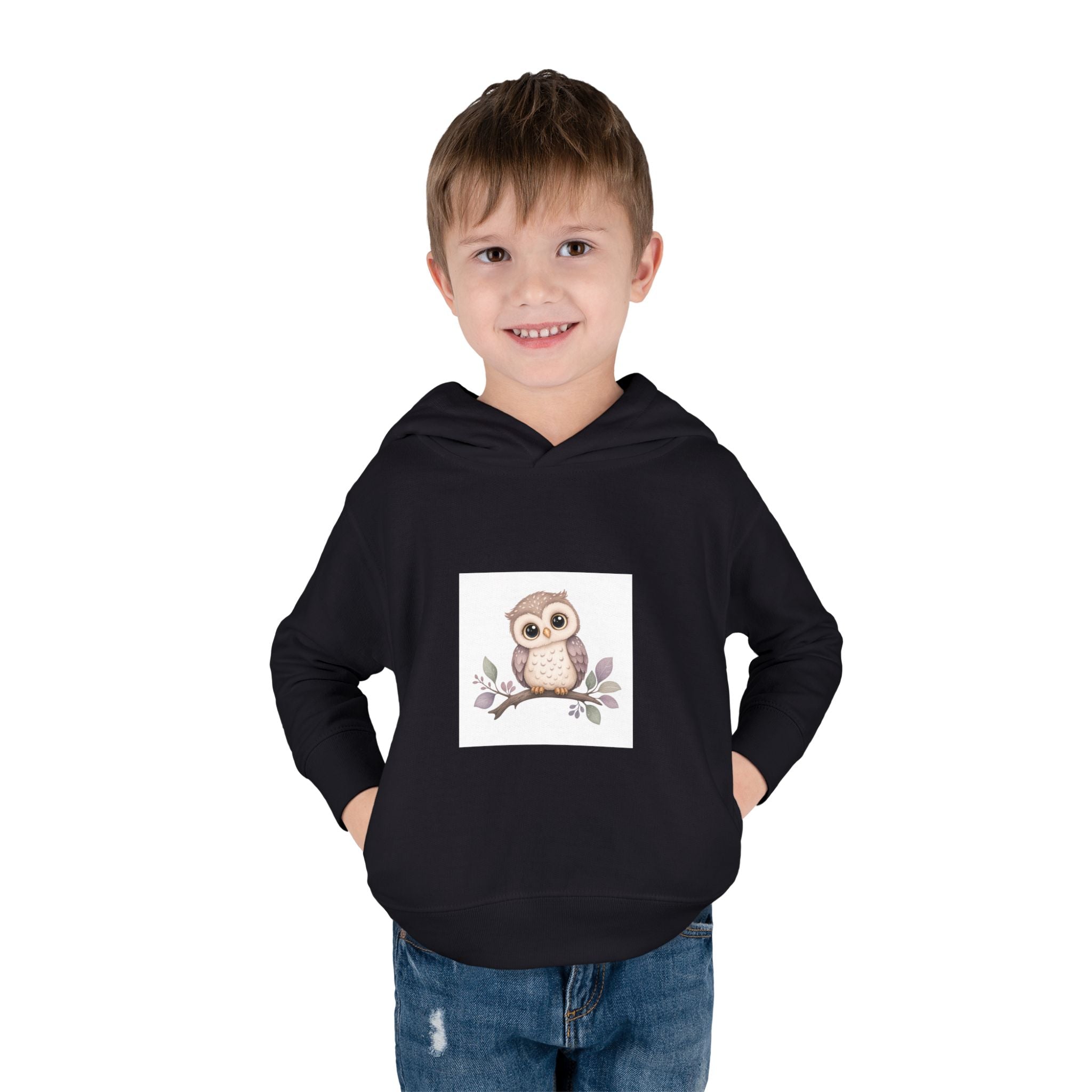 Wise Little Owl Toddler Hoodie — Nureli Kids