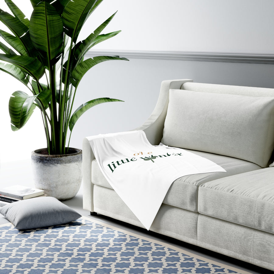One little wonder Swaddle soft baby swaddle blanket from the Nureli collection, view 4