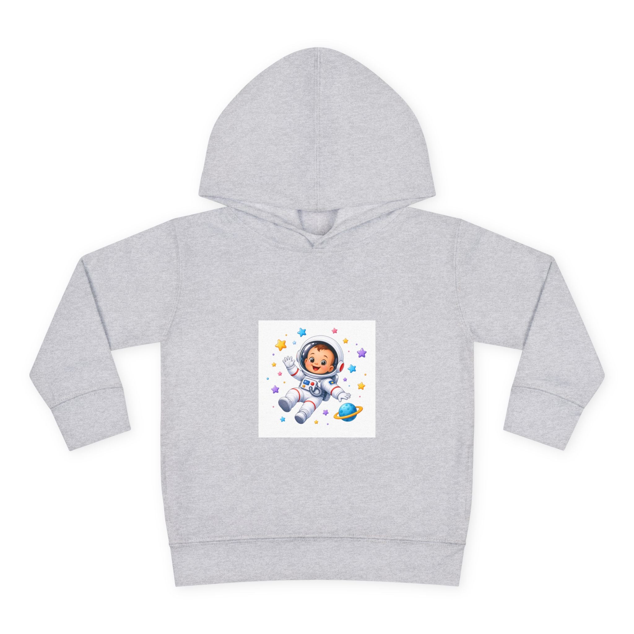 Little Astronaut soft toddler hoodie from the Nureli collection, view 3
