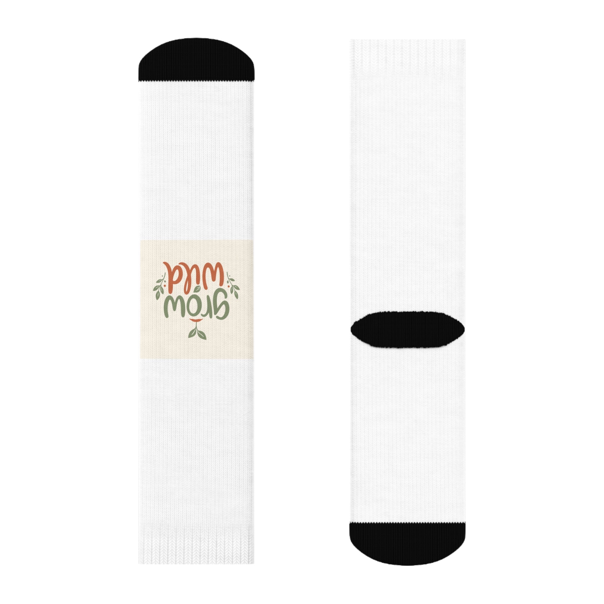 Grow Wild kids crew socks from the Nureli collection, view 3