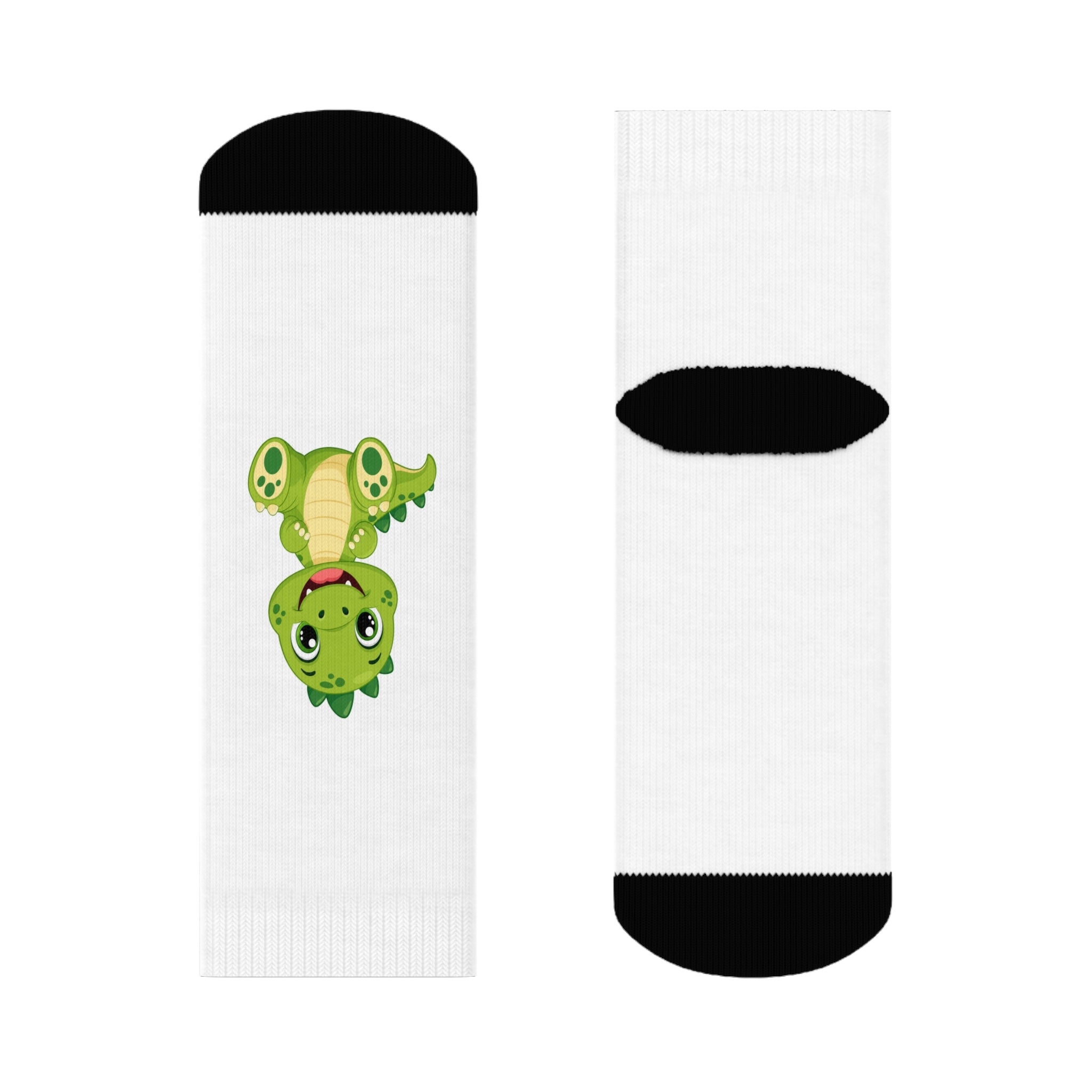 Dino kids crew socks from the Nureli collection, view 2