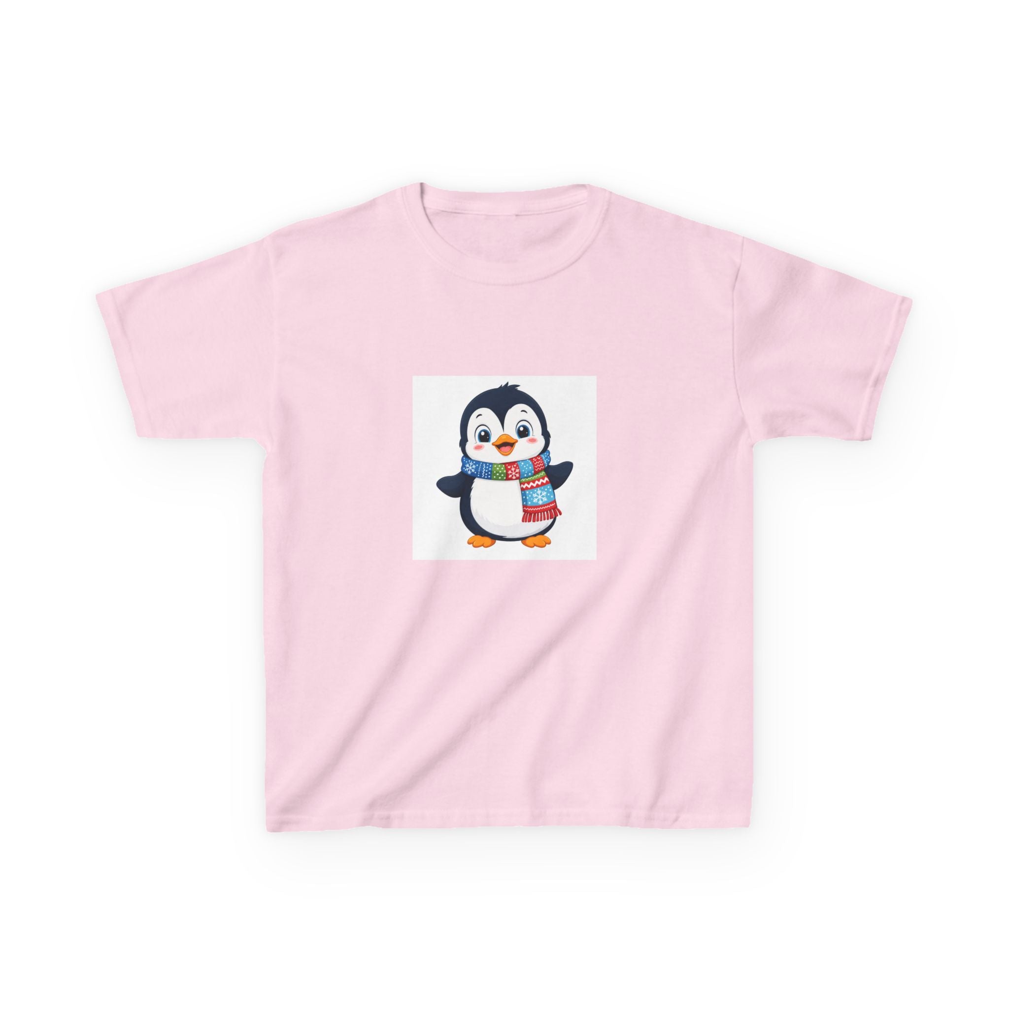 Waddle Penguin soft kids tee from the Nureli collection, view 12