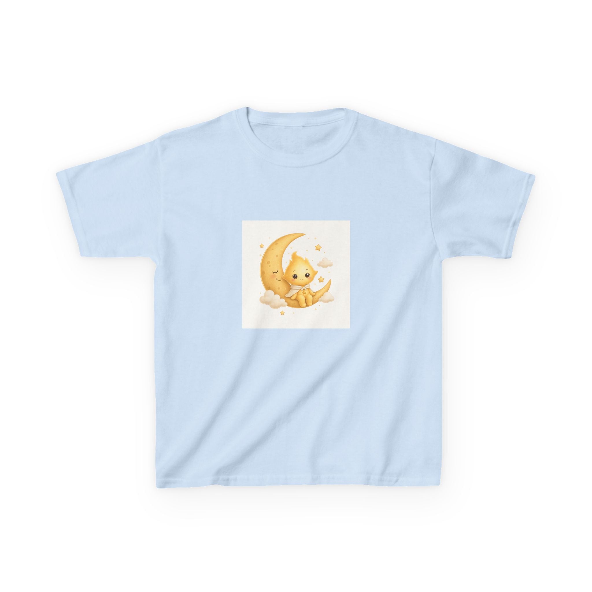Lumi on the Moon soft kids tee from the Nureli collection, view 8