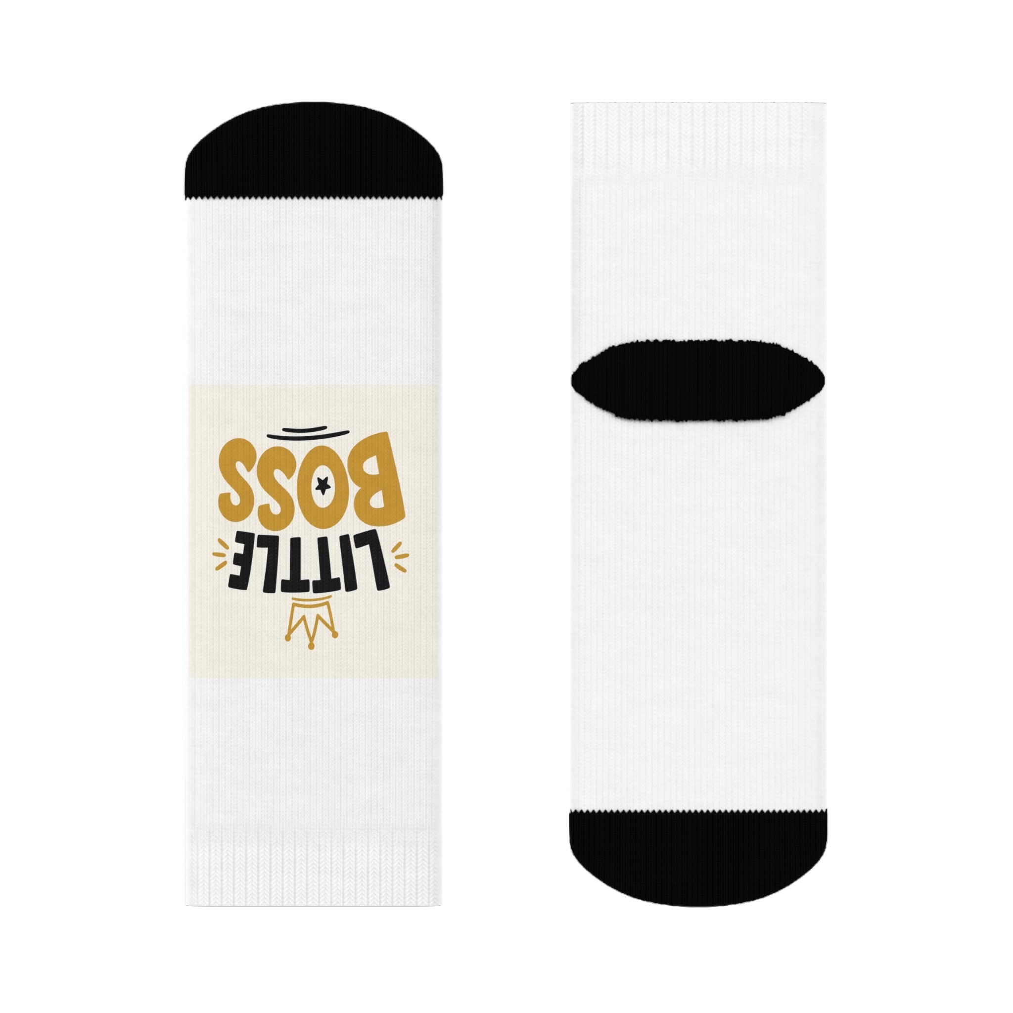 Little Boss Kids Crew Socks - Nureli Kids