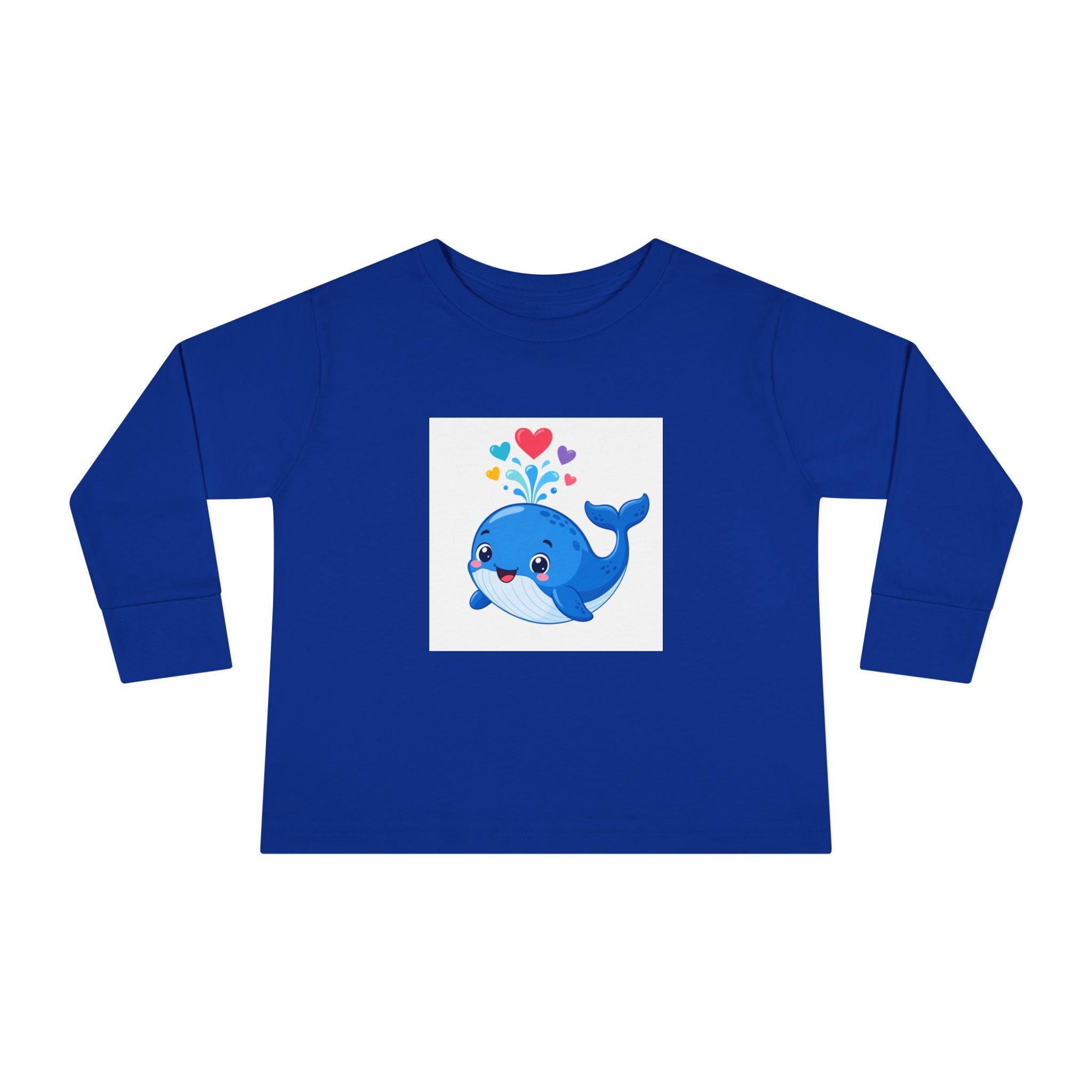 Happy Whale Toddler Long-Sleeve Tee — Nureli Kids
