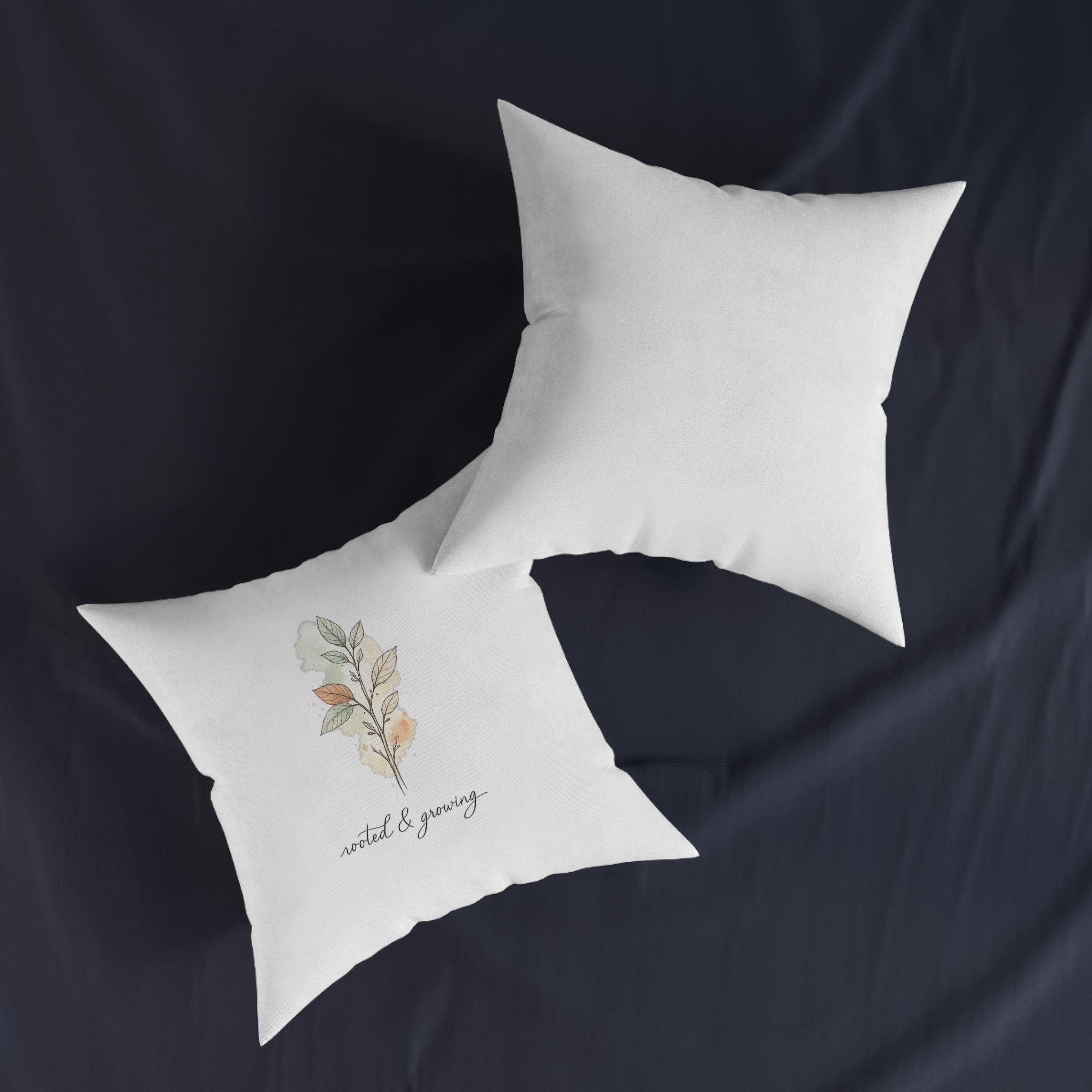 Rooted & Growing Throw Pillow