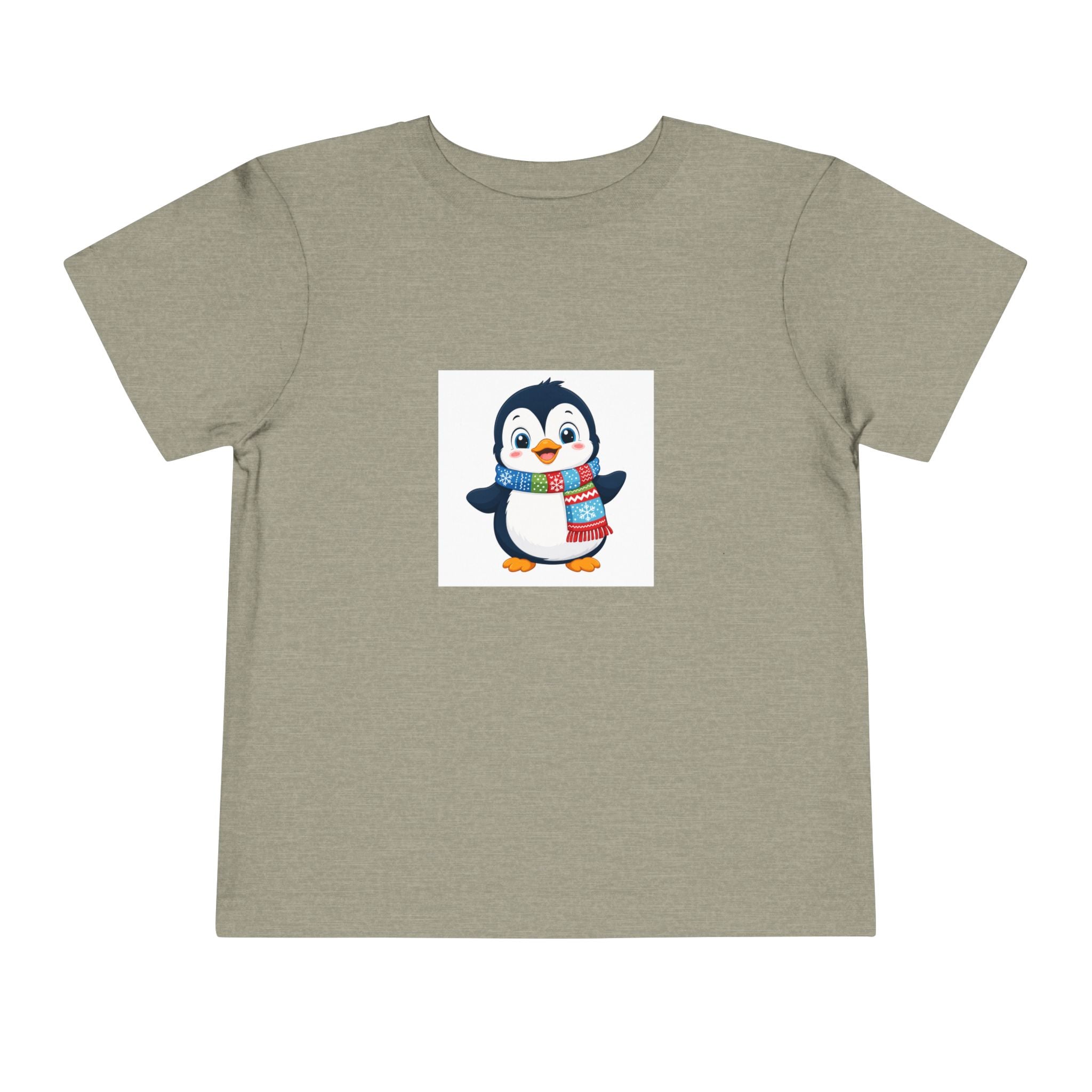 Waddle Penguin soft toddler tee from the Nureli collection, view 6