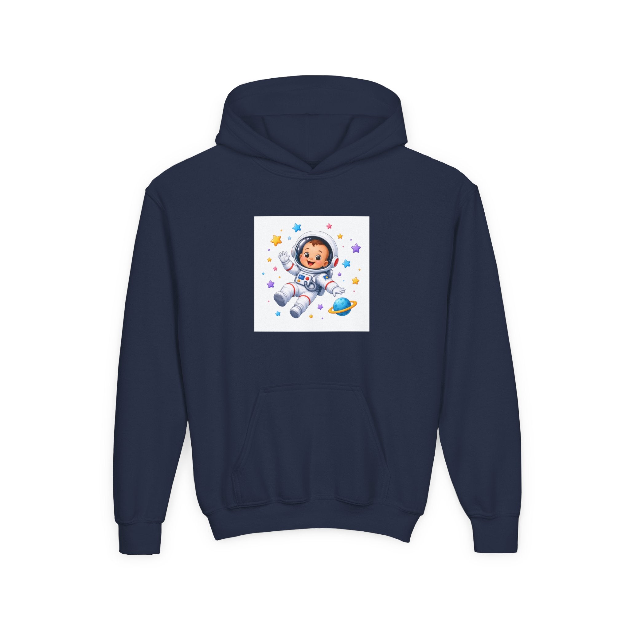 Little Astronaut soft toddler hoodie from the Nureli collection, view 12