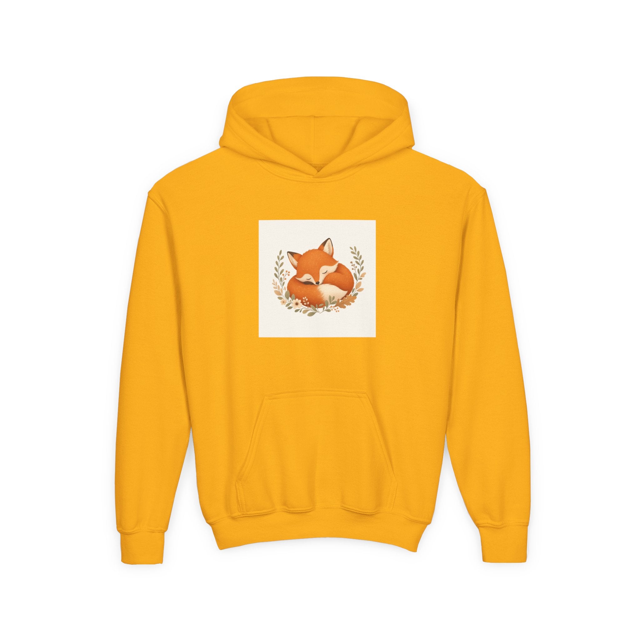 Clever Fox soft toddler hoodie from the Nureli collection, view 4