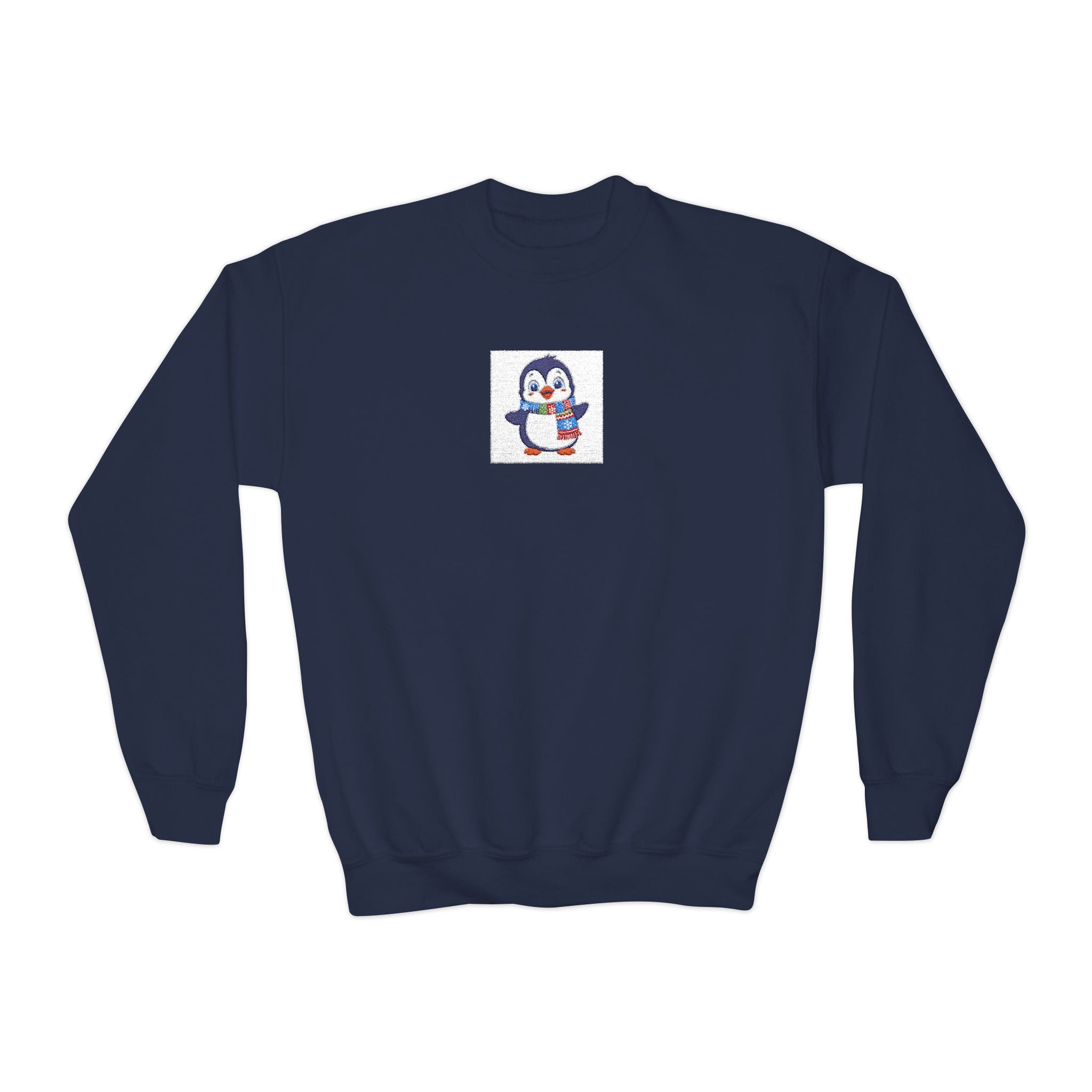 Waddle Penguin kids crew sweatshirt from the Nureli collection, view 8