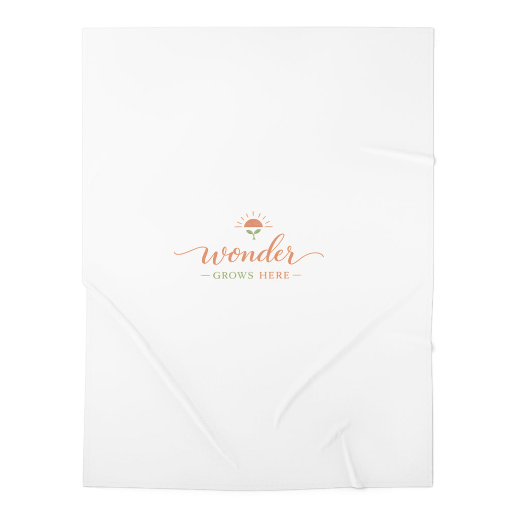 Wonder Grows Here Swaddle Blanket