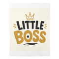Little Boss baby swaddle blanket for newborns by Nureli Kids