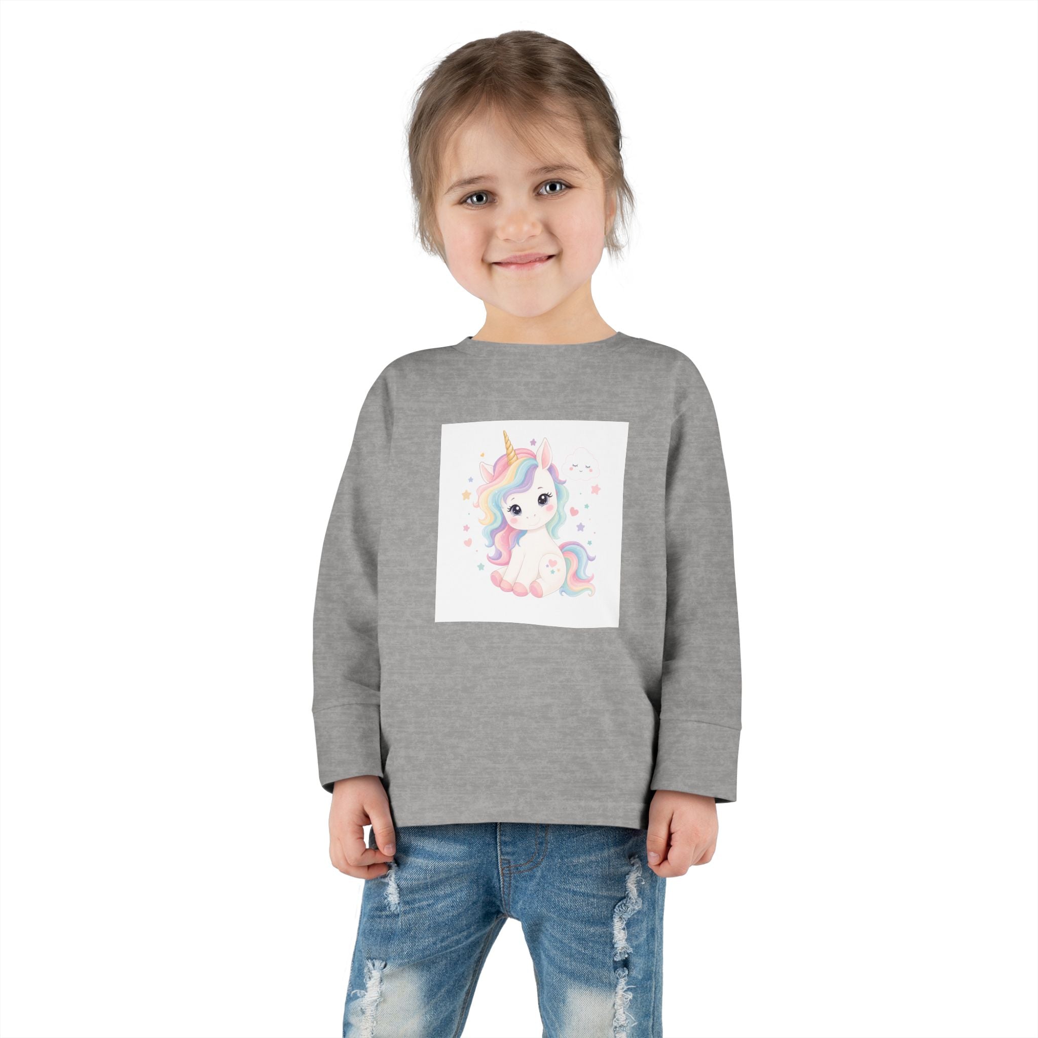 Dreamy Unicorn Toddler Long-Sleeve Tee — Nureli Kids