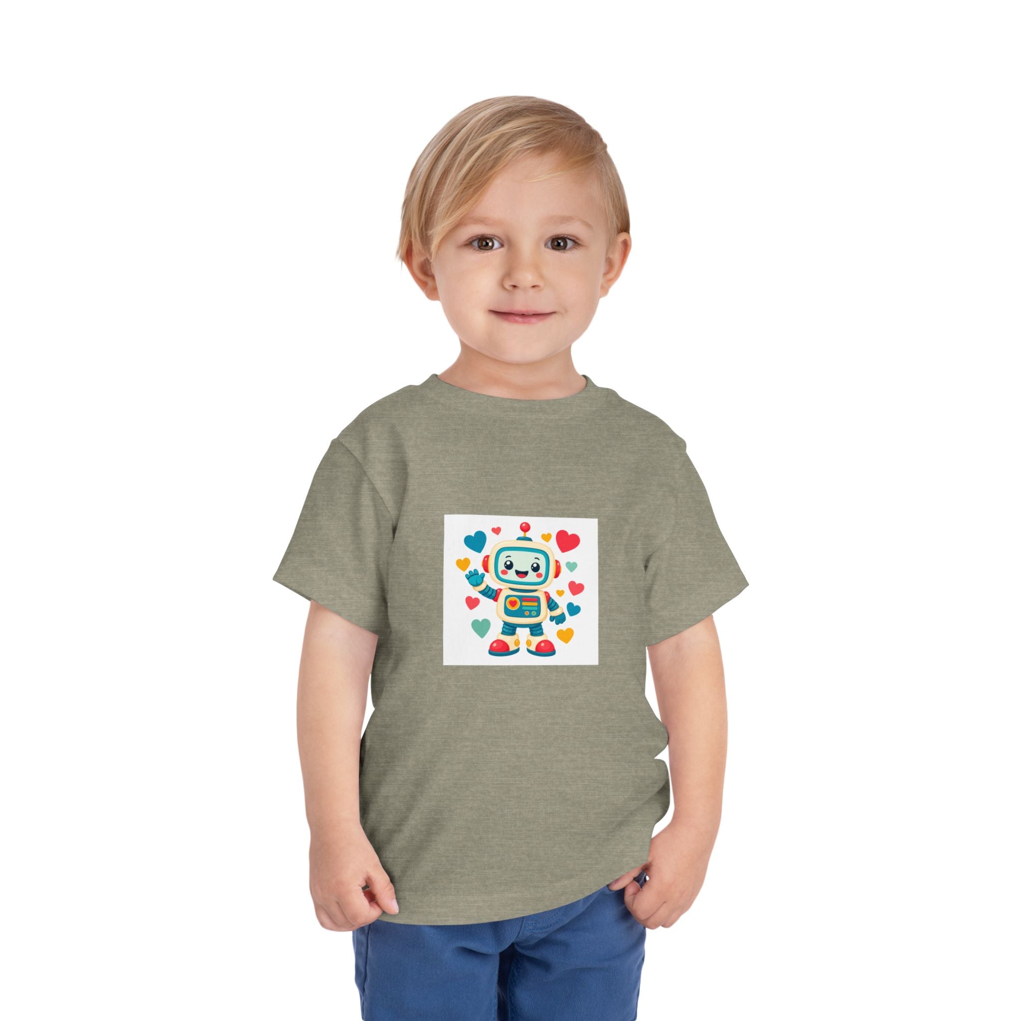 Beep Boop Robot Toddler T-Shirt — Nureli Kids