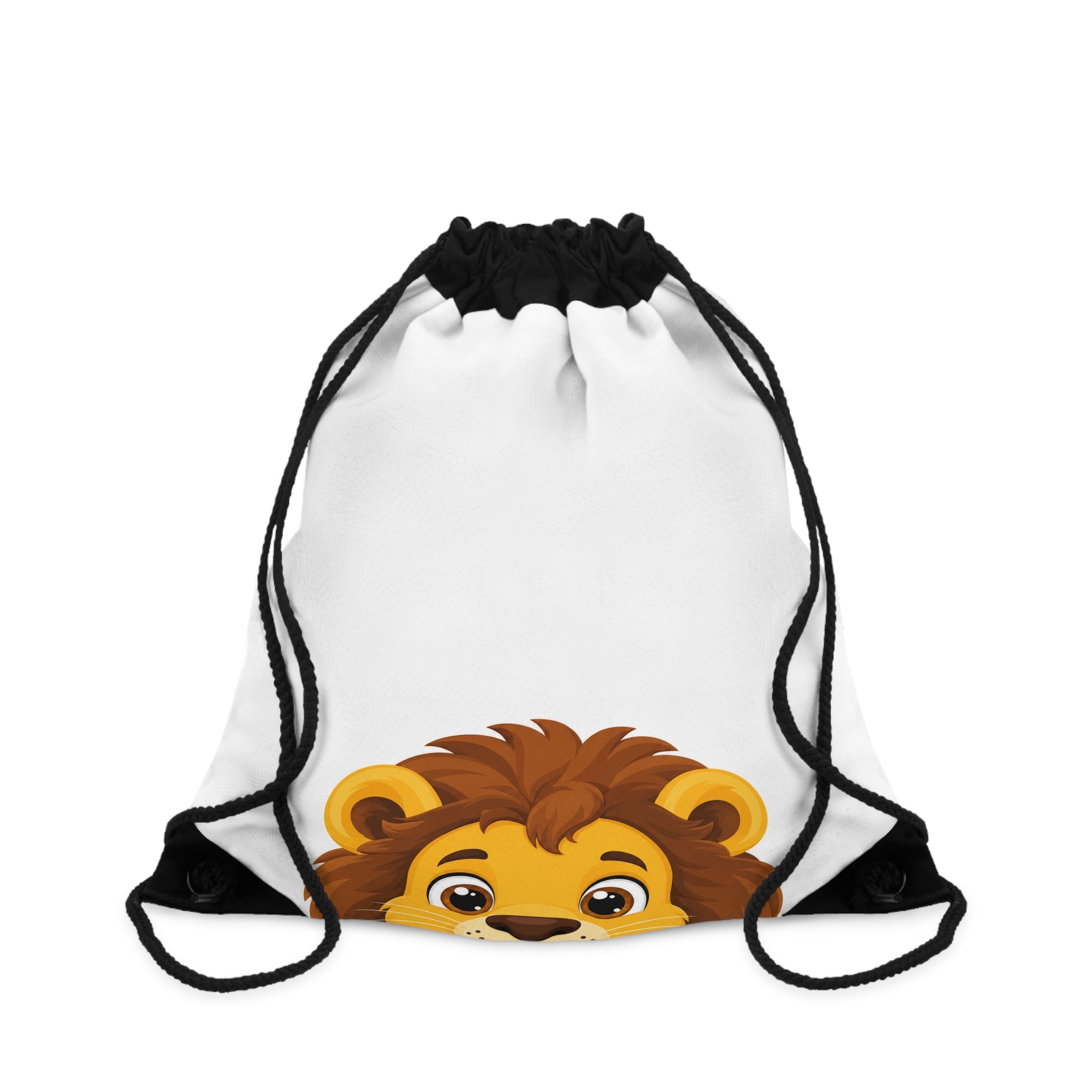Brave Little Lion Kids Drawstring Bag — Nureli Kids