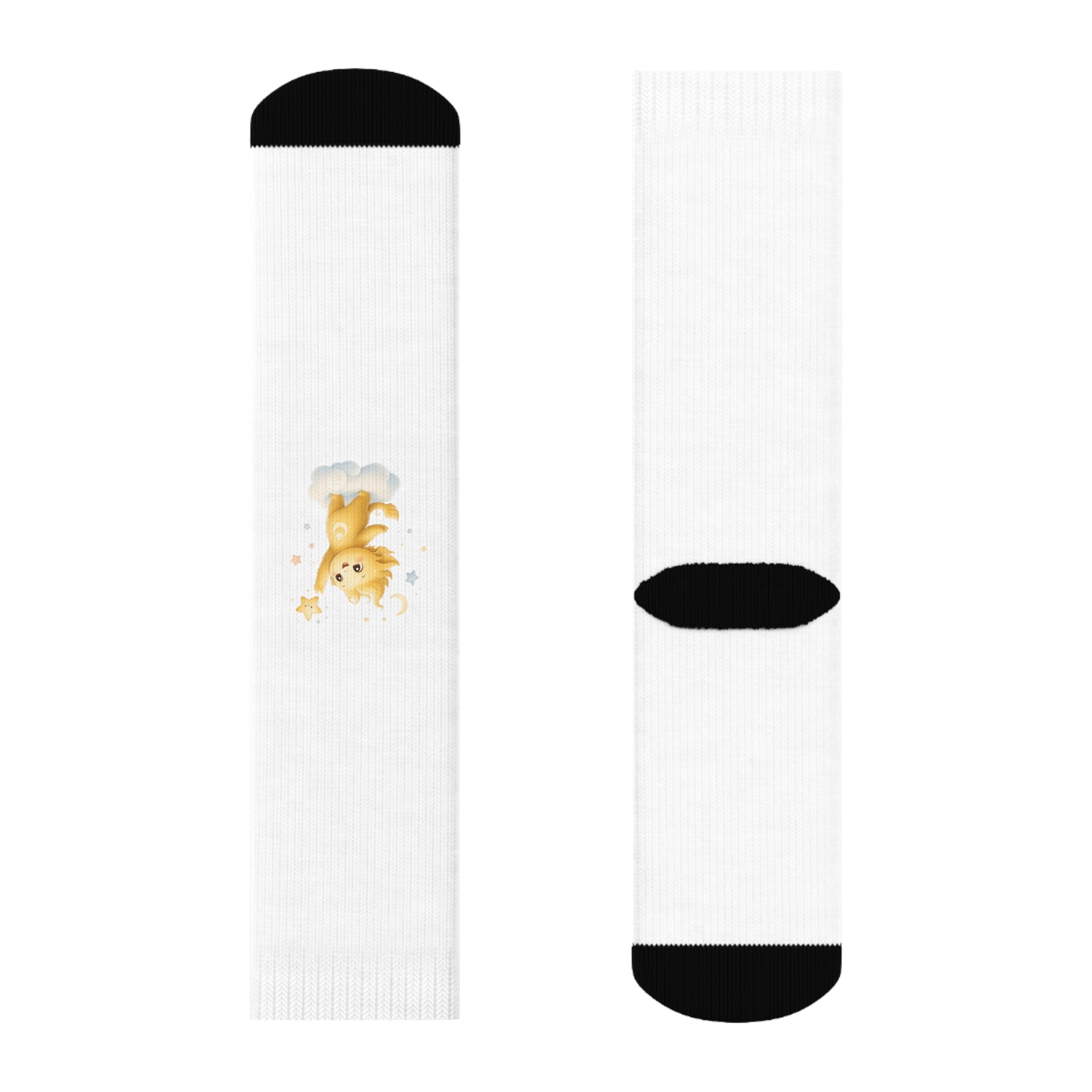 Lumi & Stars kids crew socks from the Nureli collection, view 3
