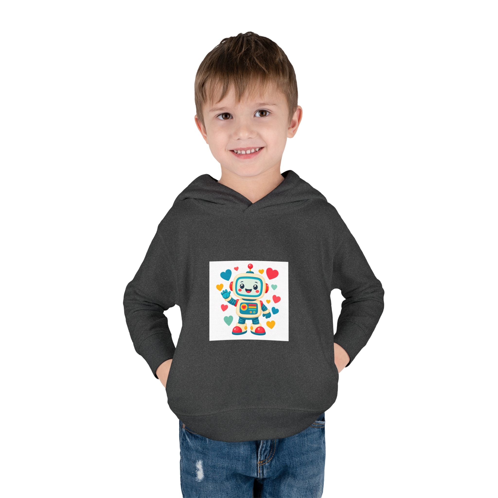 Beep Boop Robot Toddler Hoodie — Nureli Kids