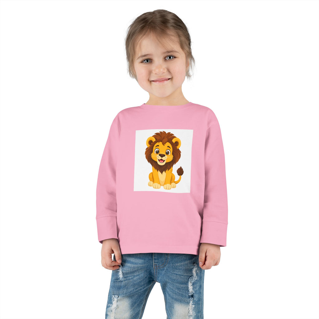 Brave Little Lion Toddler Long-Sleeve Tee — Nureli Kids