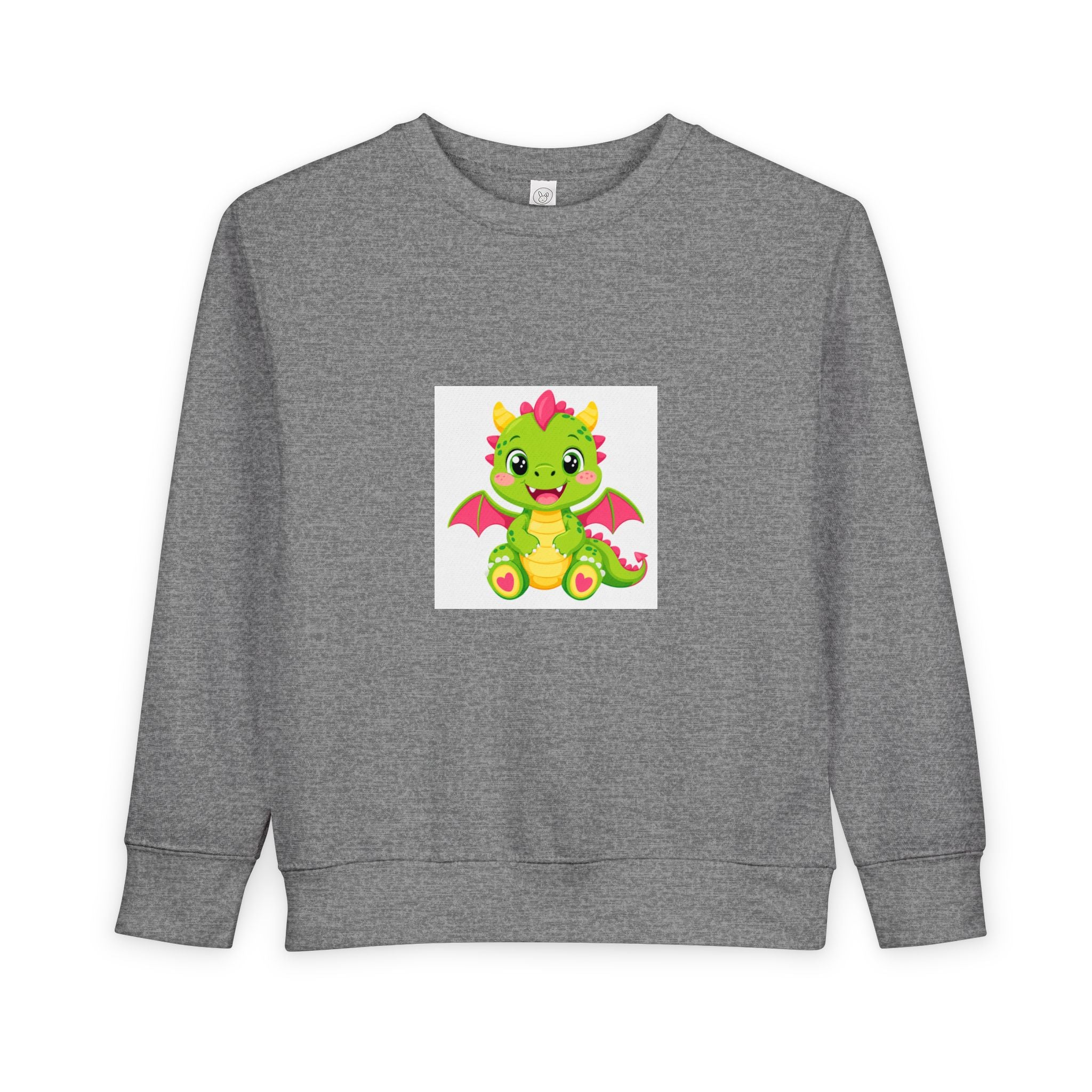 Tiny Dragon soft toddler tee from the Nureli collection, view 3