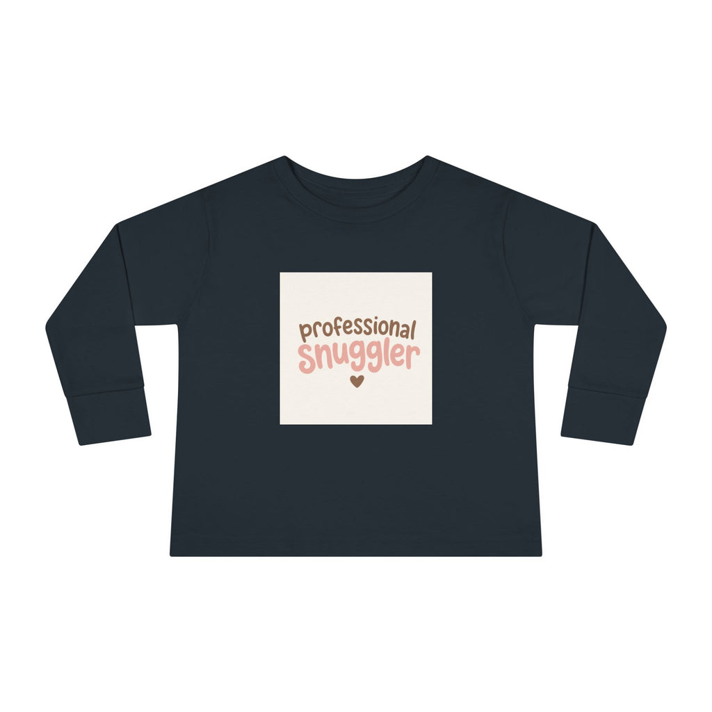 Professional Snuggler Toddler Long-Sleeve Tee - Nureli Kids