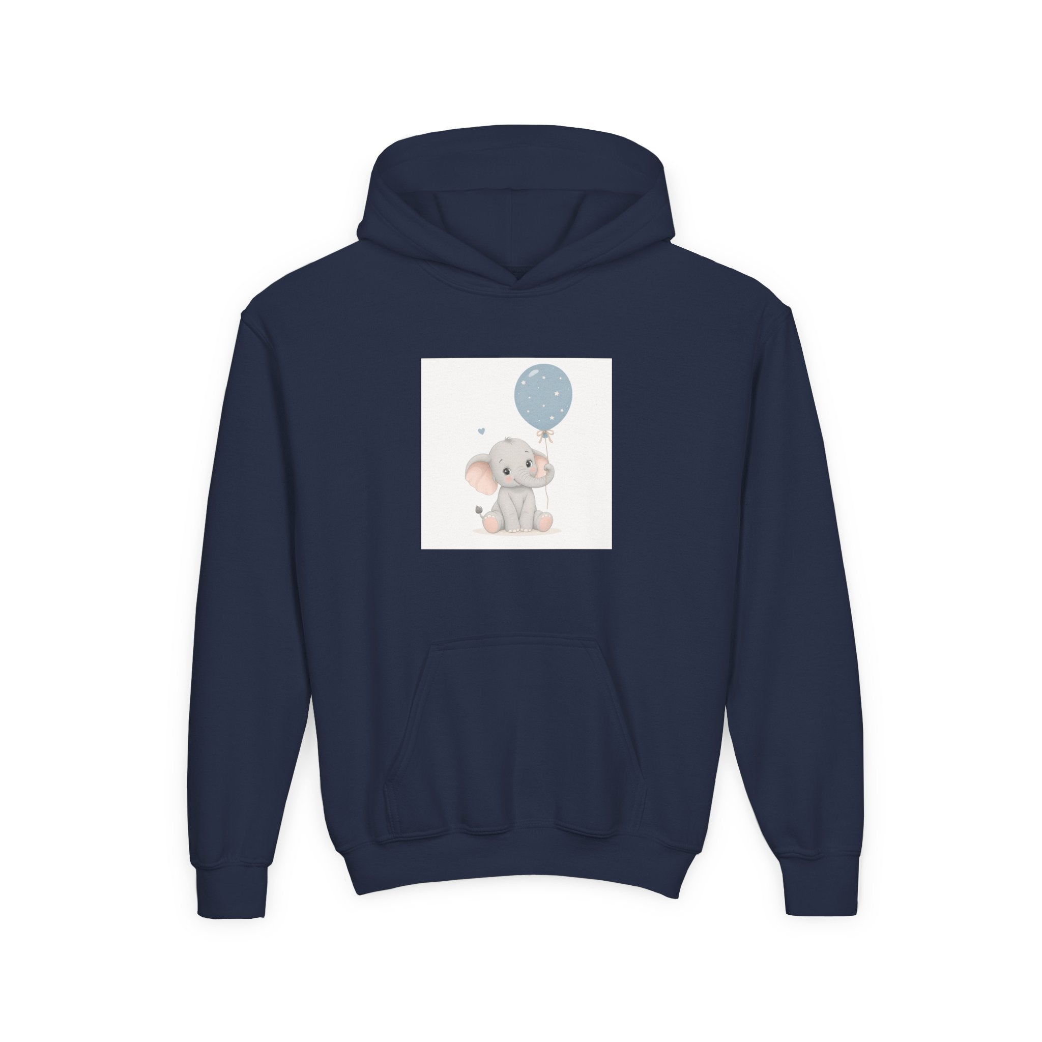 Little Elephant soft toddler hoodie from the Nureli collection, view 12