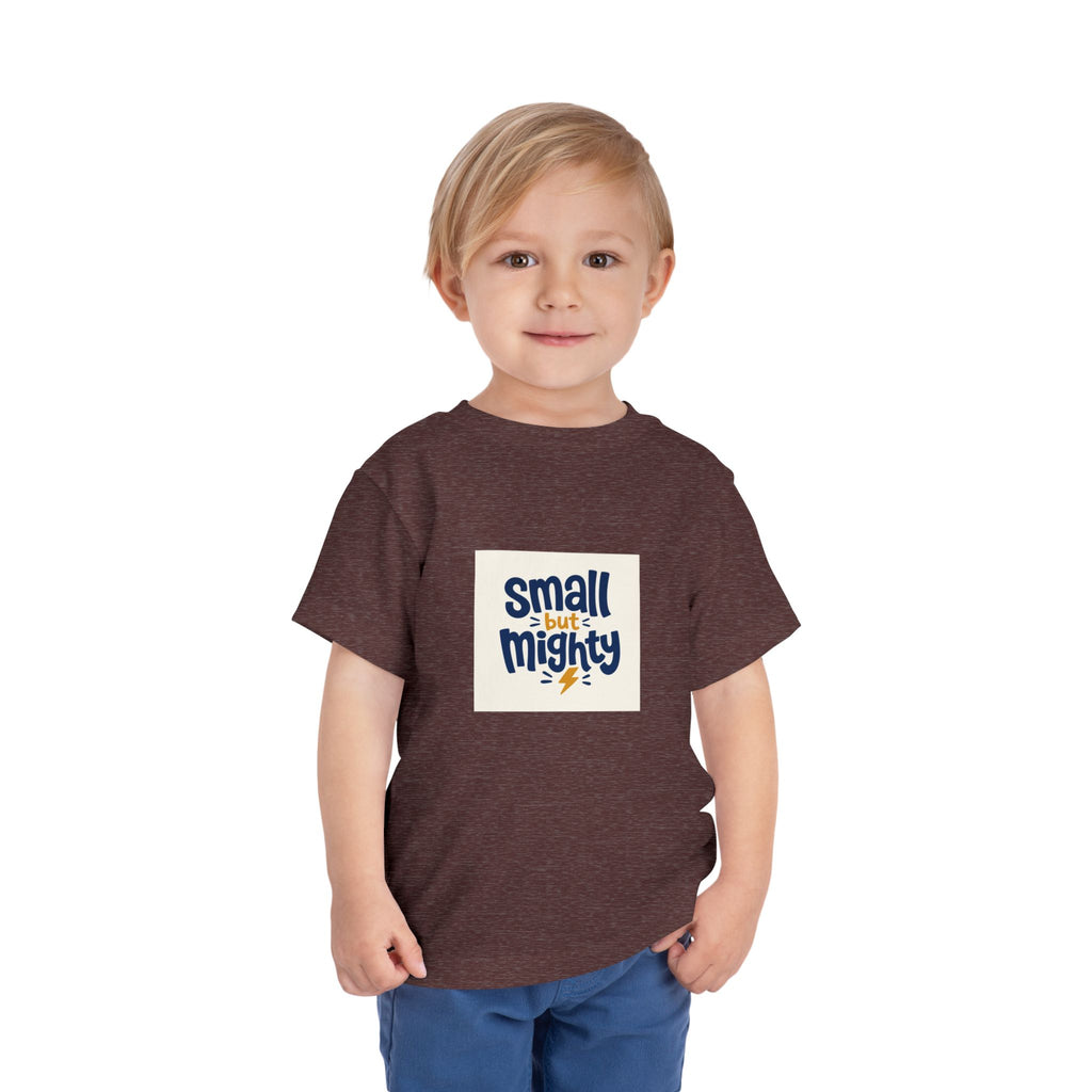Small But Mighty Toddler T-Shirt from the Nureli collection, view 71