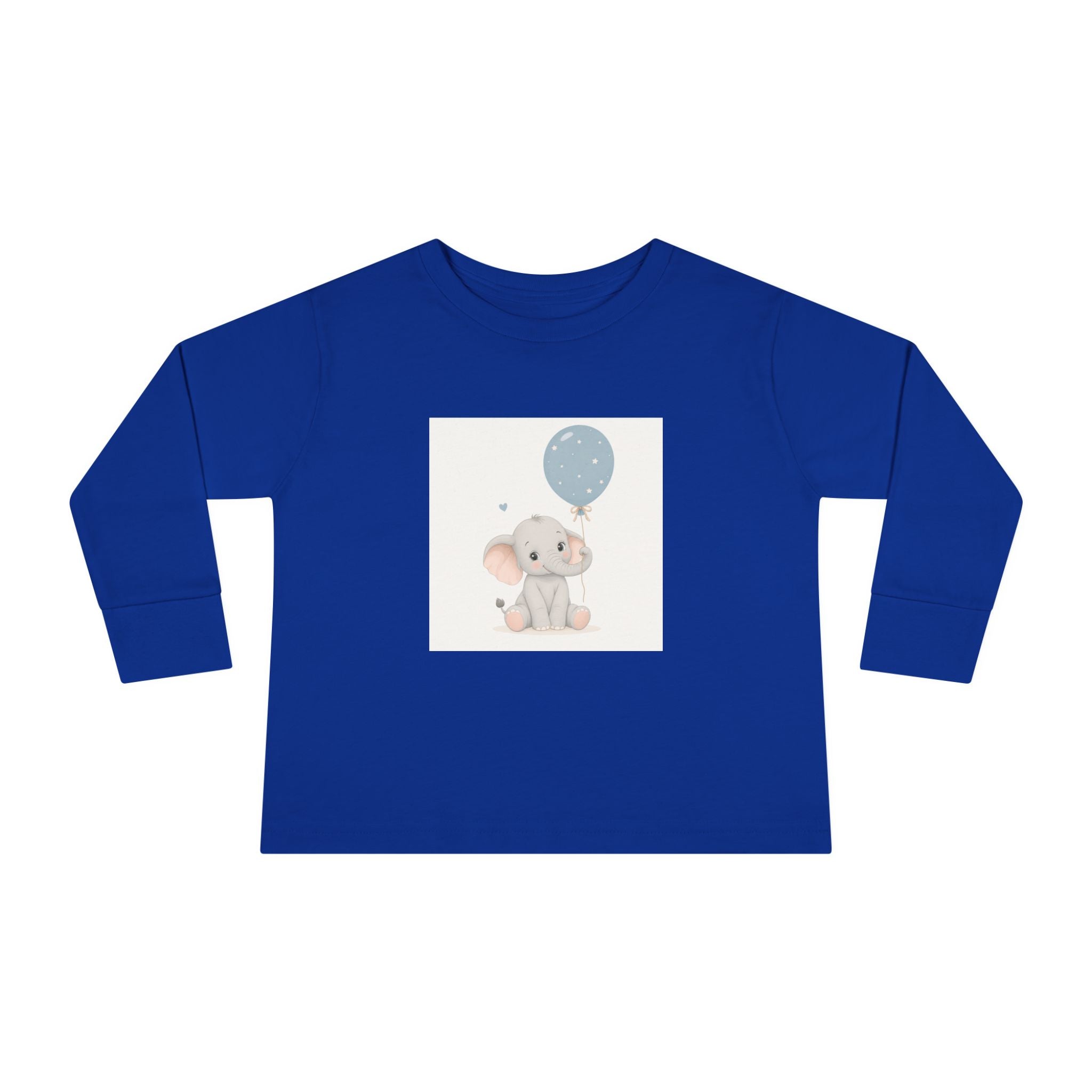 Little Elephant kids long-sleeve tee from the Nureli collection, view 4