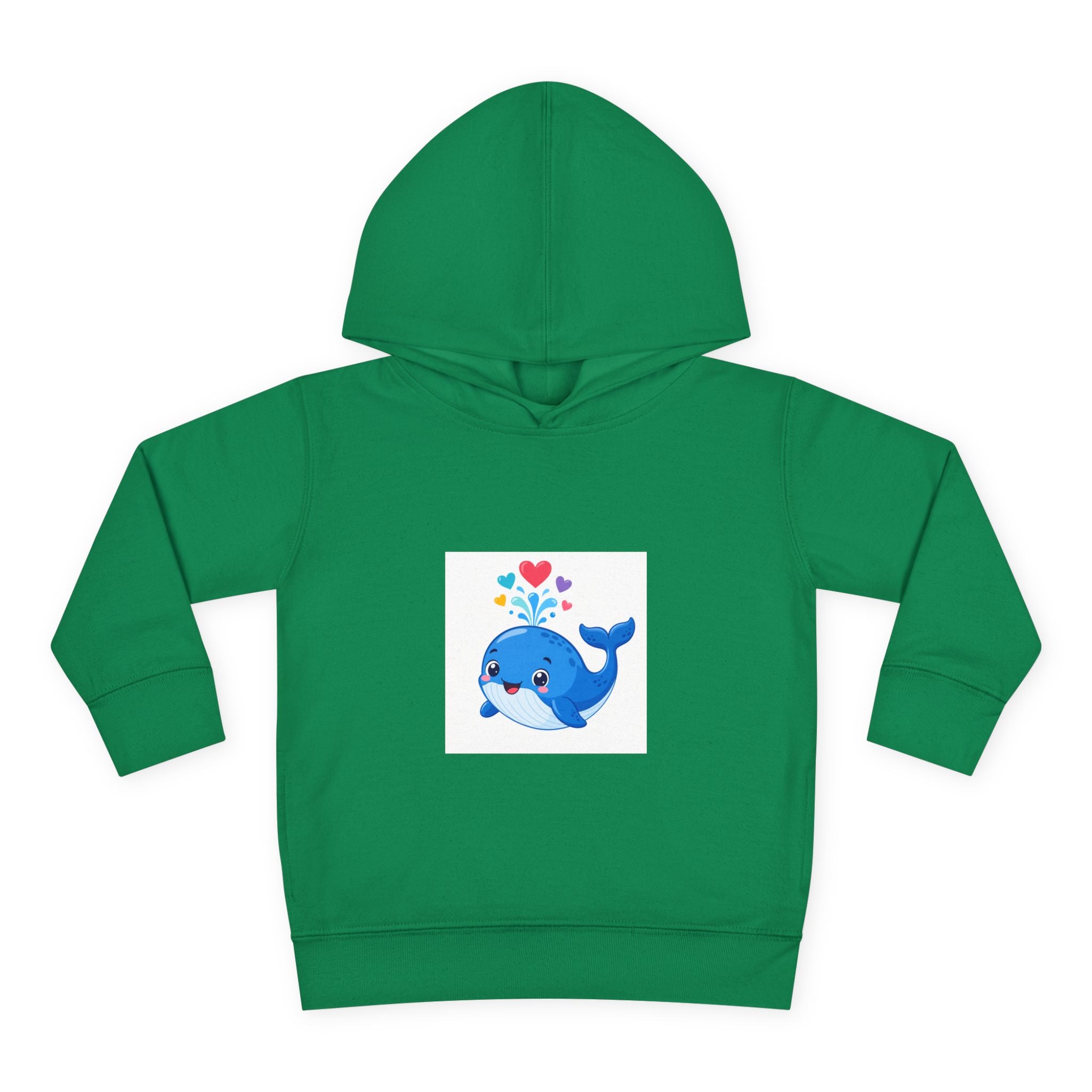 Happy Whale Toddler Hoodie — Nureli Kids