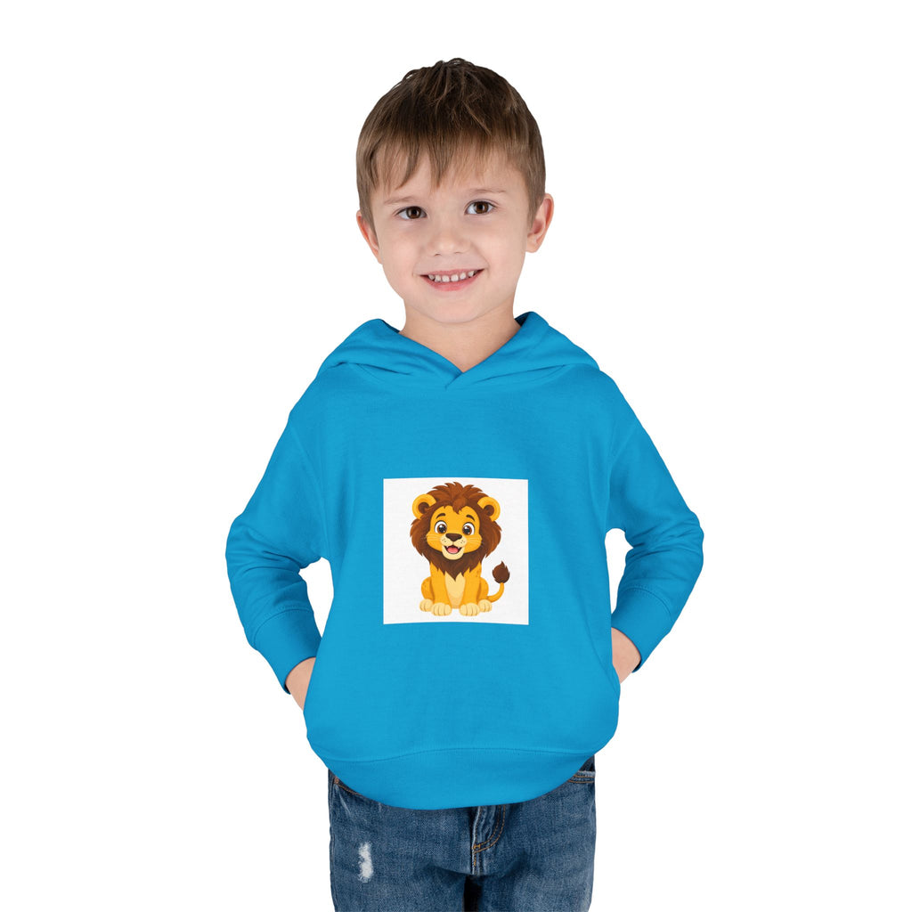 Brave Little Lion Toddler Hoodie — Nureli Kids