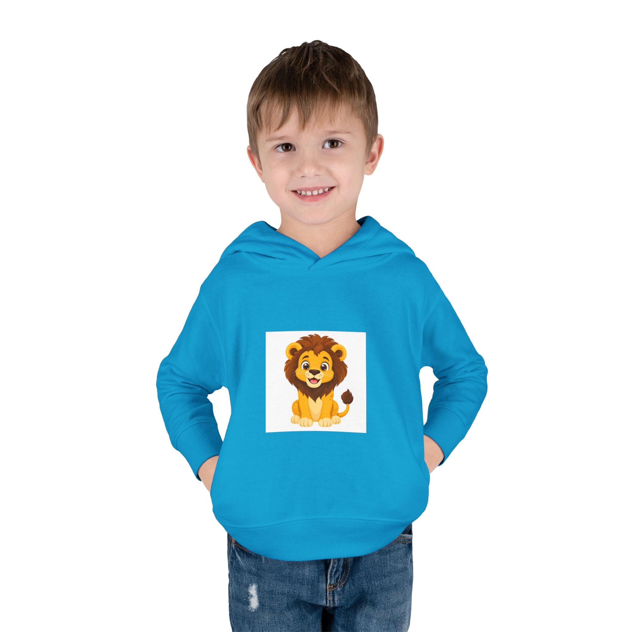 Brave Little Lion Toddler Hoodie — Nureli Kids