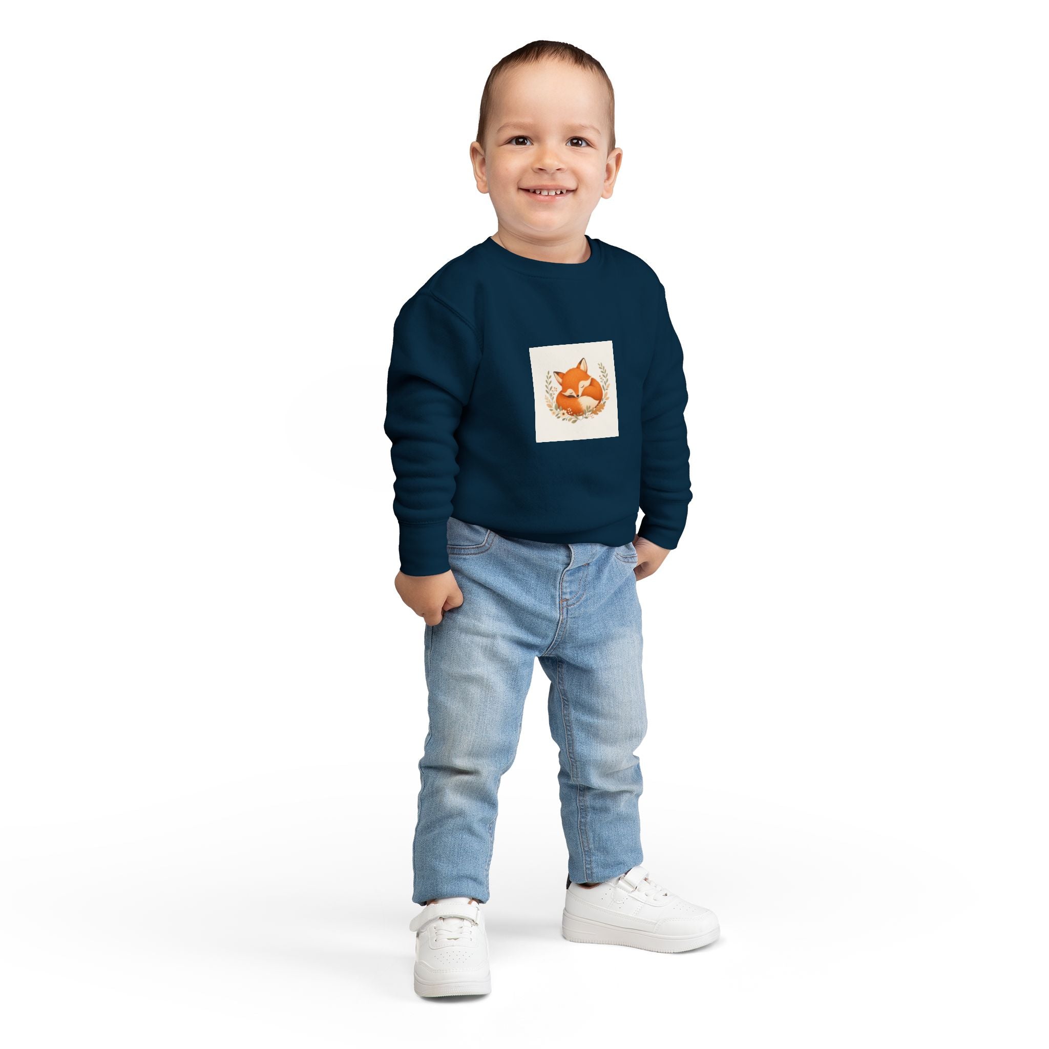 Clever Fox Toddler Sweatshirt — Nureli Kids