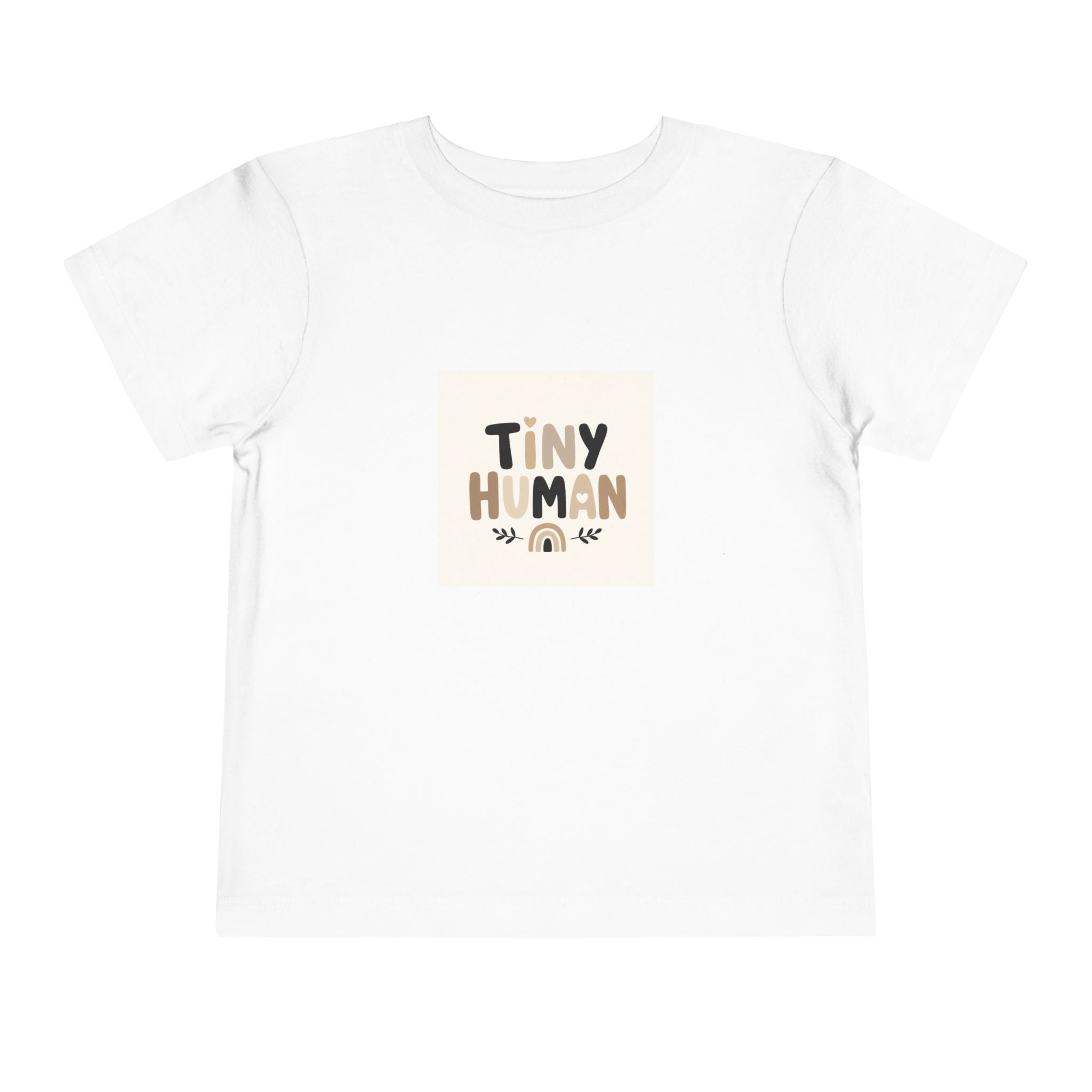 Tiny Human toddler t-shirt for kids ages 2-5 by Nureli Kids