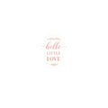 Hello, Little Love Sticker