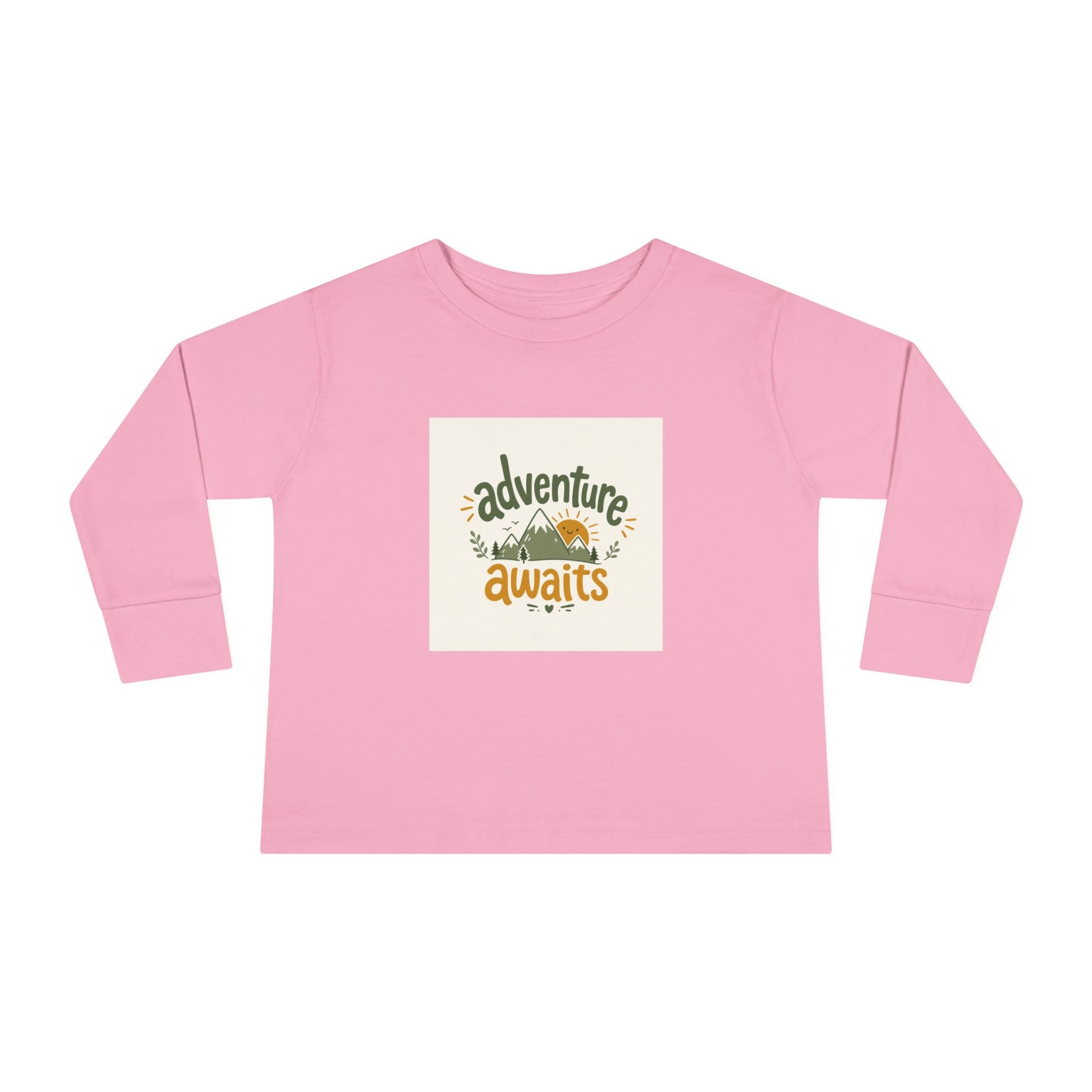 Adventure Awaits kids long-sleeve tee from the Nureli collection, view 7