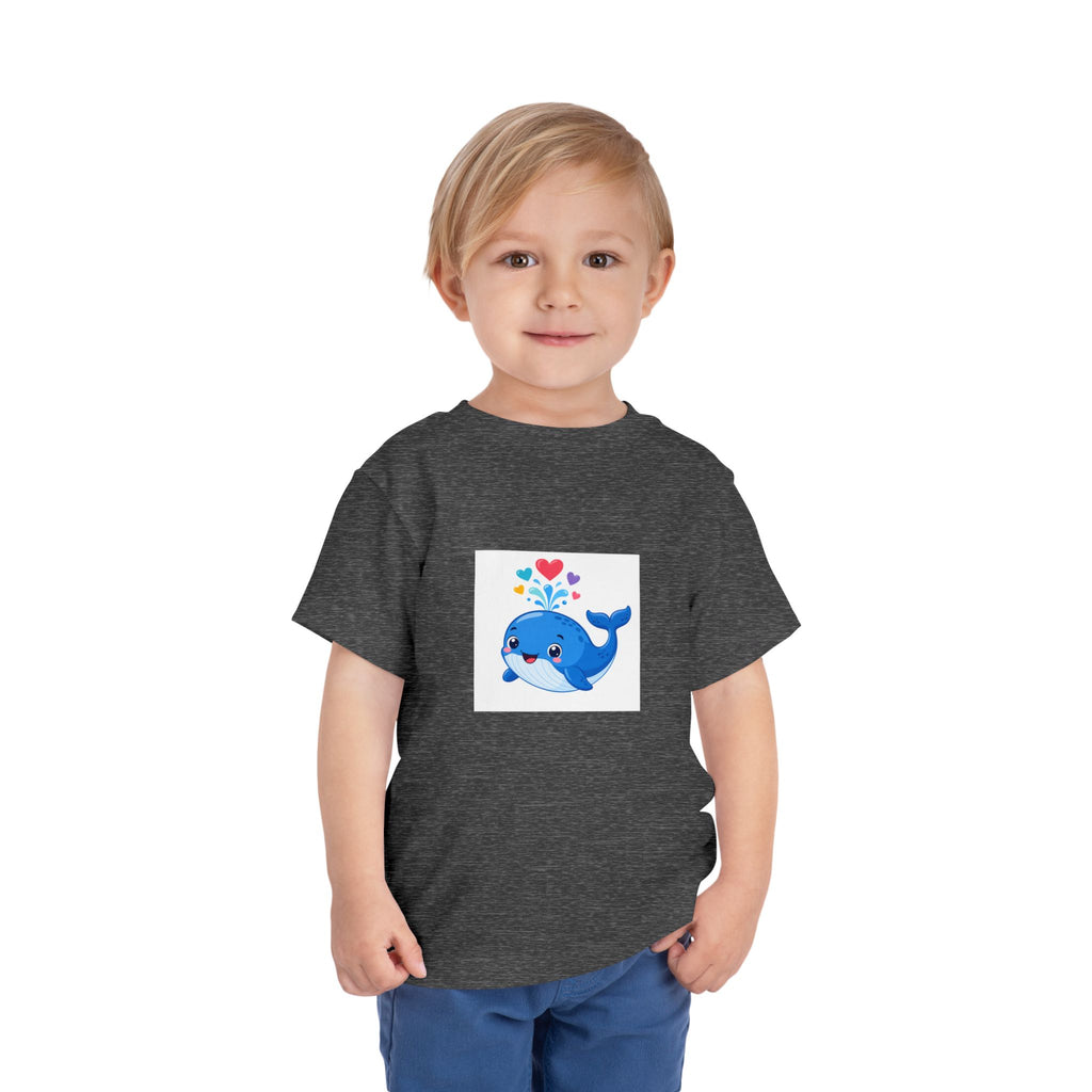Happy Whale Toddler T-Shirt — Nureli Kids