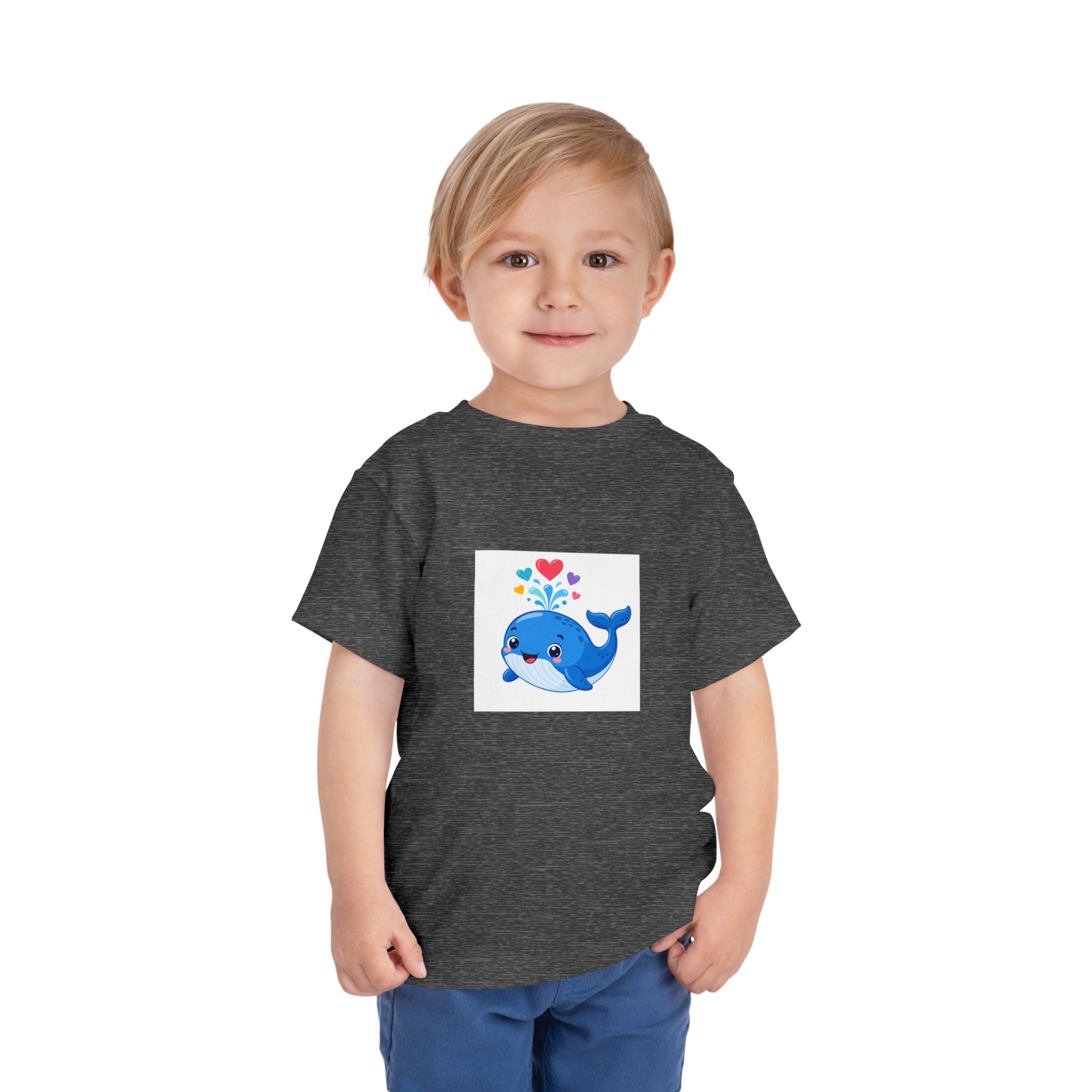Happy Whale Toddler T-Shirt — Nureli Kids